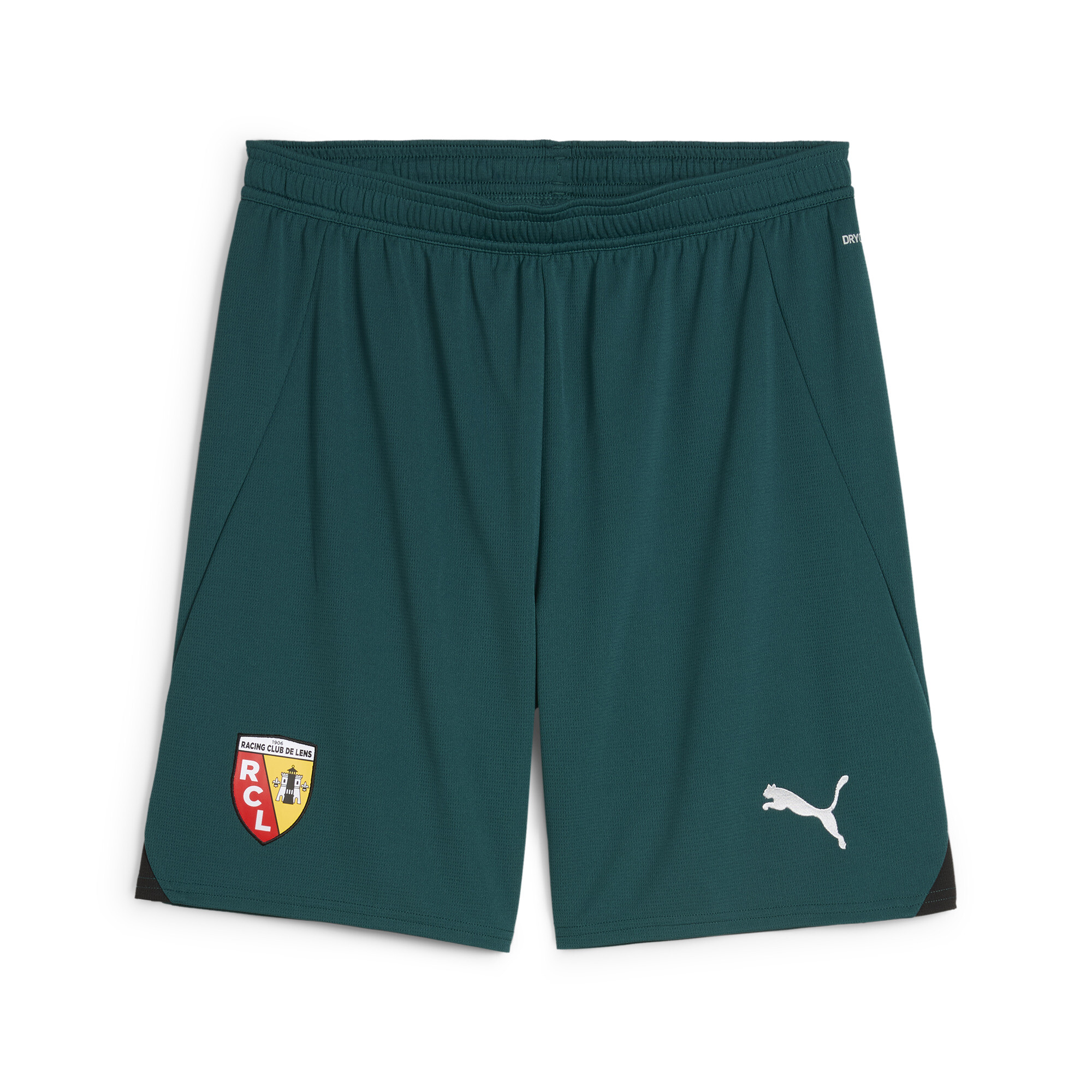 Puma RC Lens 24/25 Shorts Herren | Mit Plain | Varsity Green/White | Größe: M