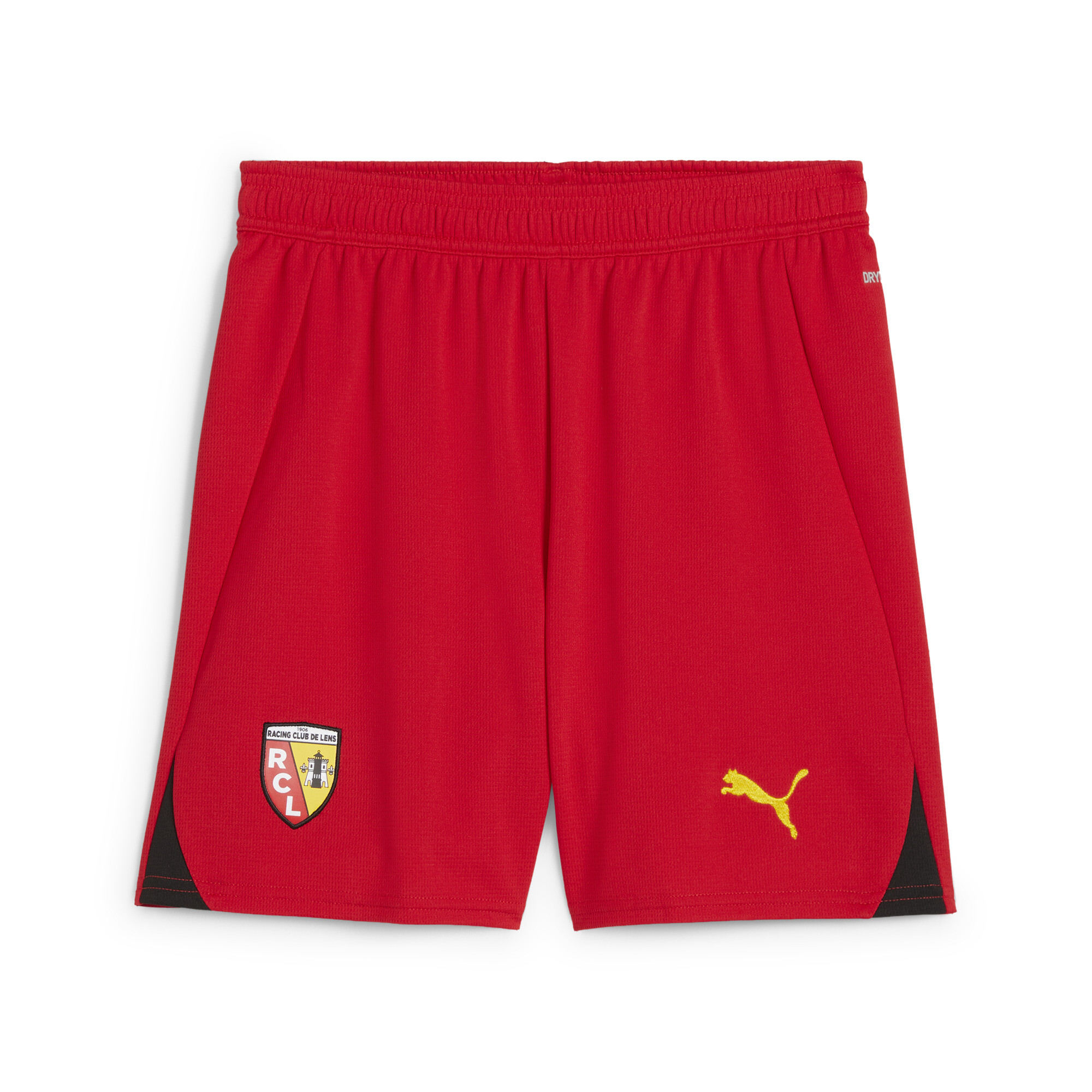 Puma RC Lens 24/25 Shorts Teenager Für Für Kinder | Mit Plain | Red/Pelé Yellow | Größe: 9-10Y