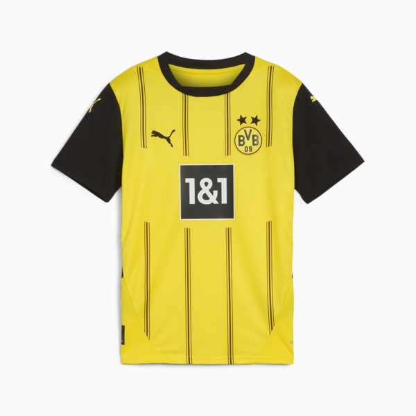 Borussia Dortmund 24/25 Home Jersey Youth, Faster Yellow-PUMA Black, large-ZAF