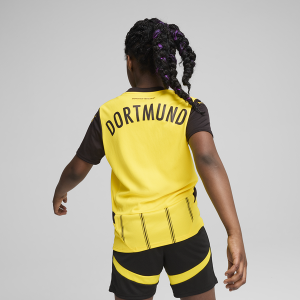 Jersey local réplica Borussia Dortmund 24/25 juvenil, Faster Yellow-PUMA Black, large-MEX