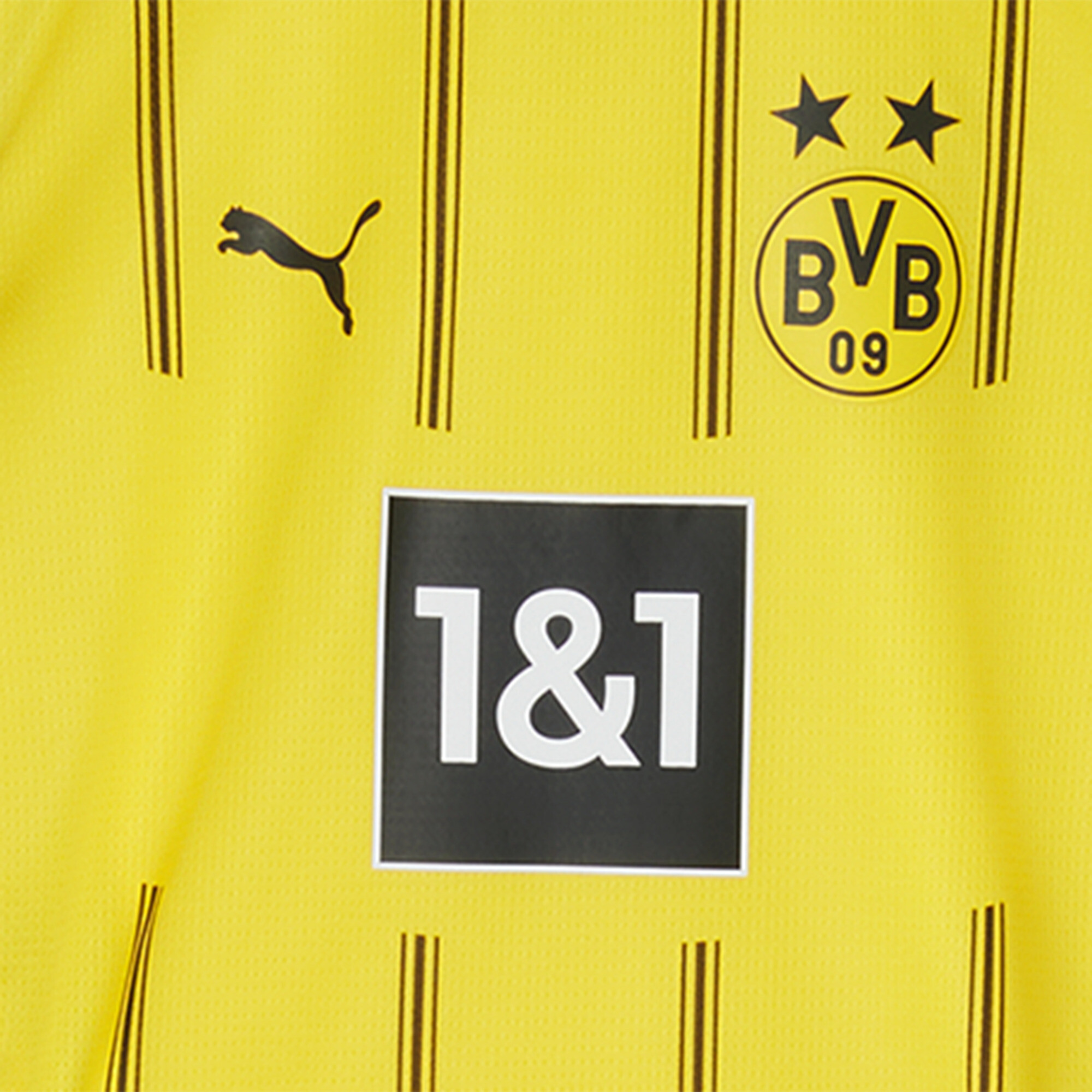 Borussia Dortmund 24/25 mini-thuistenue, Zwart/Geel, Maat 1-2Y | PUMA