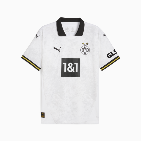 Jersey alternativa Borussia Dortmund 24/25 para hombre, PUMA White, large-MEX