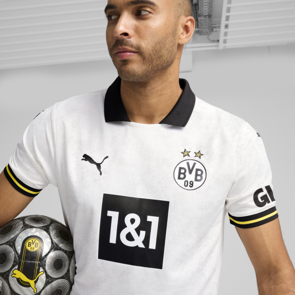 Jersey alternativa Borussia Dortmund 24/25 para hombre, PUMA White, large-MEX