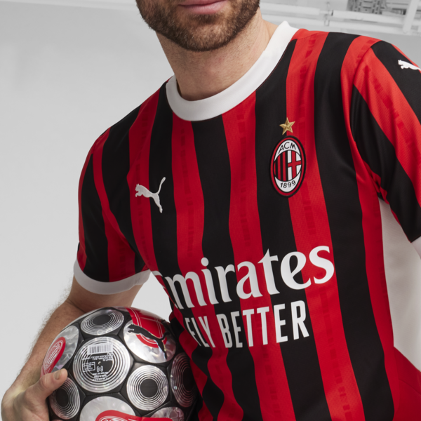AC Milan 24/25 Home Jersey Men, For All Time Red-PUMA Black, large-ZAF