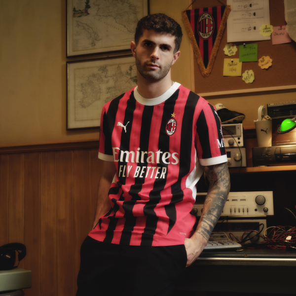 AC Milan 24/25 Home Jersey Men, For All Time Red-PUMA Black, large-ZAF