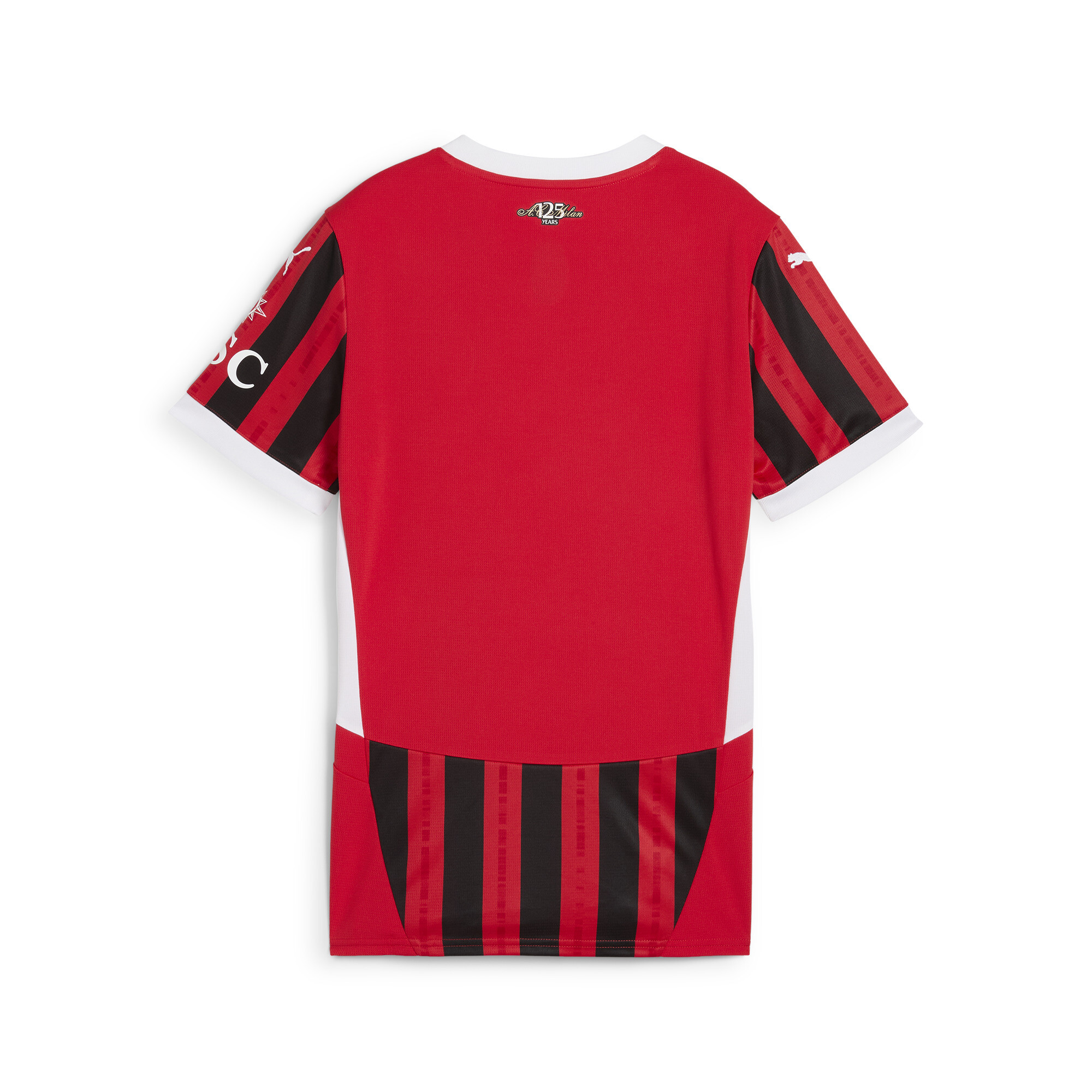 Women's PUMA AC Milan 24/25 Home Jersey Women In Red, Size Medium, Polyester