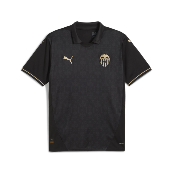 Camiseta visitante Valencia CF 24/25 para hombre, PUMA Black-PUMA Gold, large-MEX