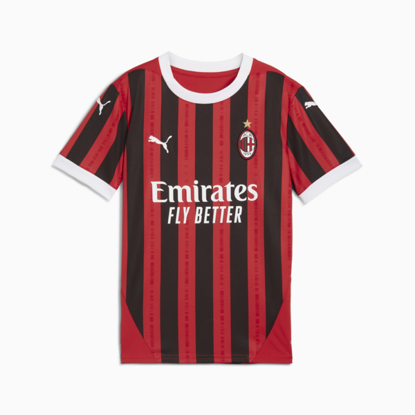 AC Milan 24/25 Home Jersey Youth, For All Time Red-PUMA Black, large-ZAF