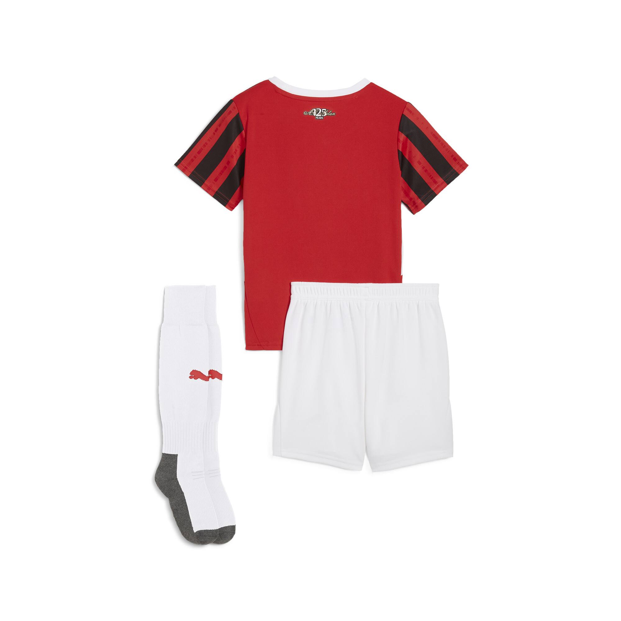 Puma AC Milan 24/25 Home Minikit Kids, Red, Size 3-4Y, Clothing