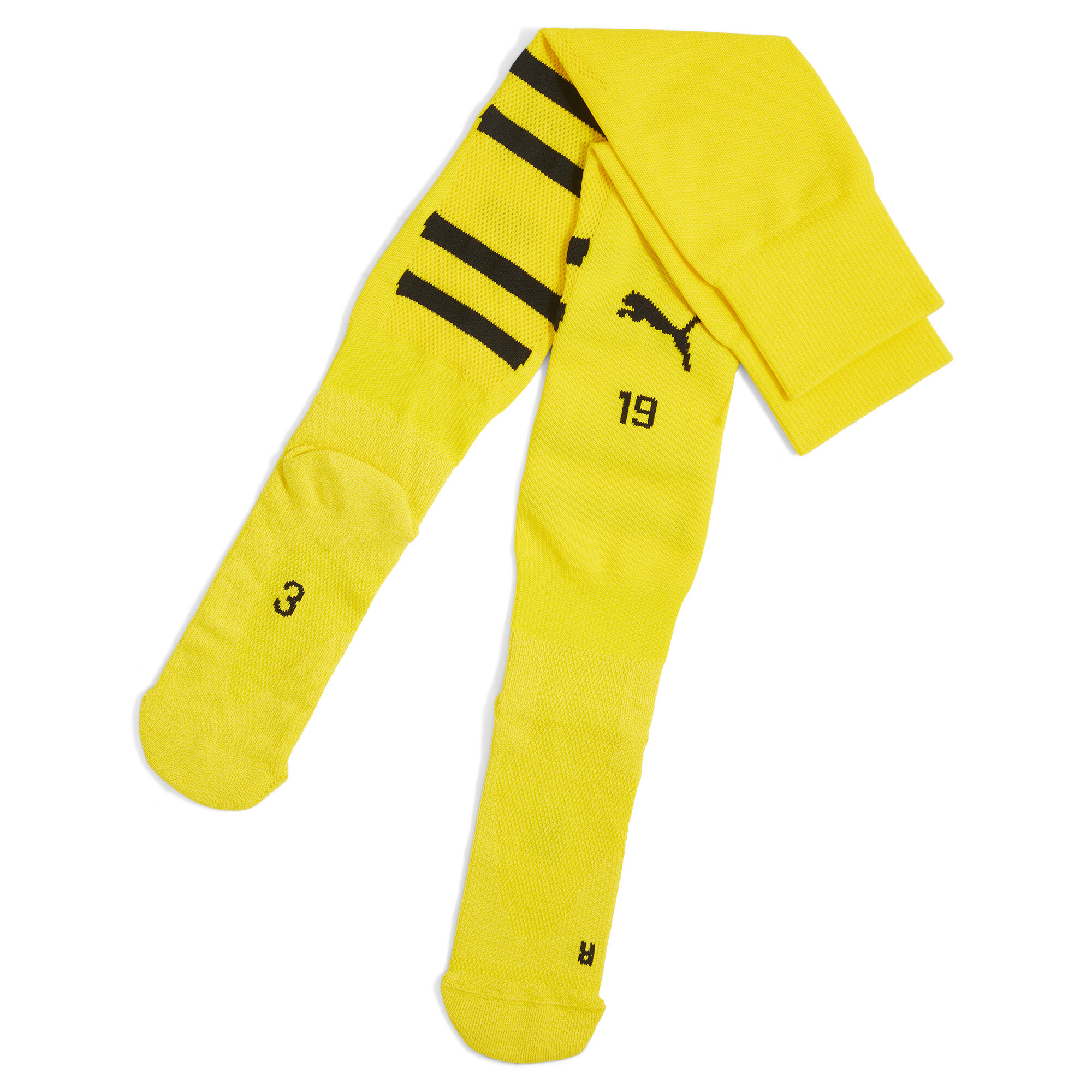 Puma Borussia Dortmund 24/25 Socken mit Grafik Herren | Mit Striped | Faster Yellow/Black | Größe: 35-38