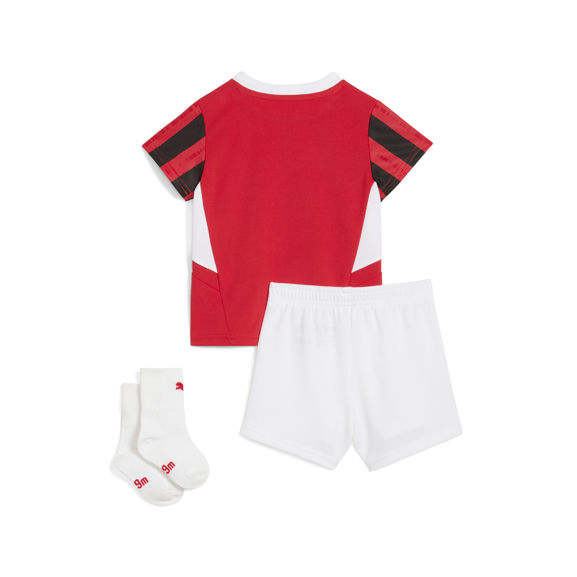 Kids' PUMA AC Milan 24/25 Home Babykit Toddler In Red, Size 6-9 Months, Polyester