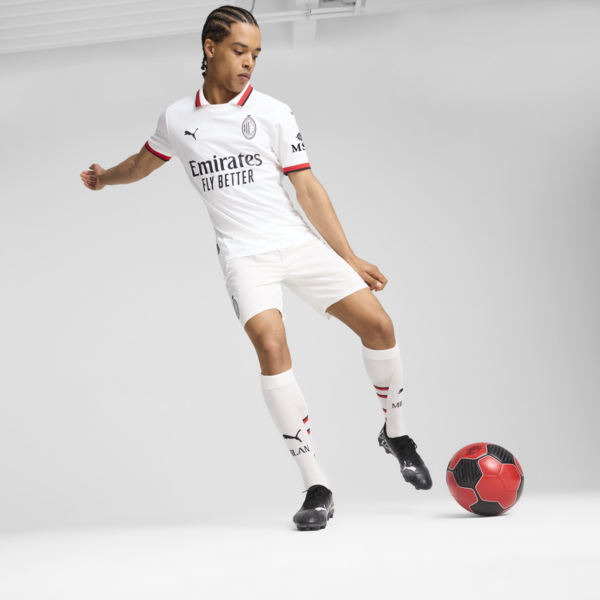 Jersey visitante réplica AC Milan 24/25 para hombre, PUMA White, large-MEX