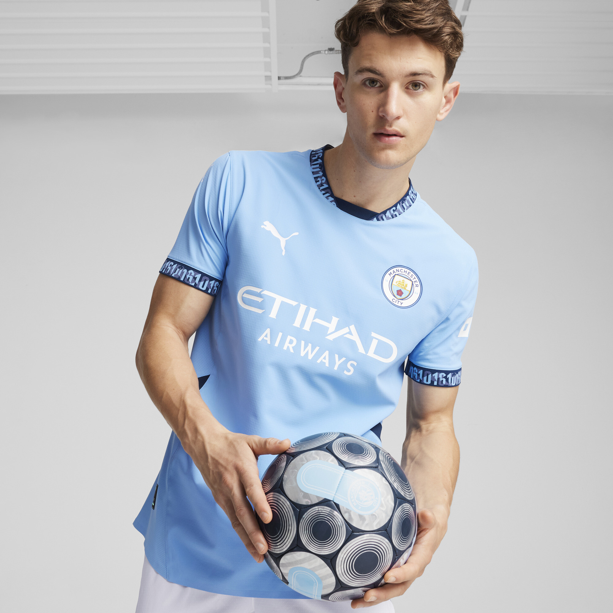 Camisa Manchester City 24/25 HOME Jogador Masculina | | PUMA