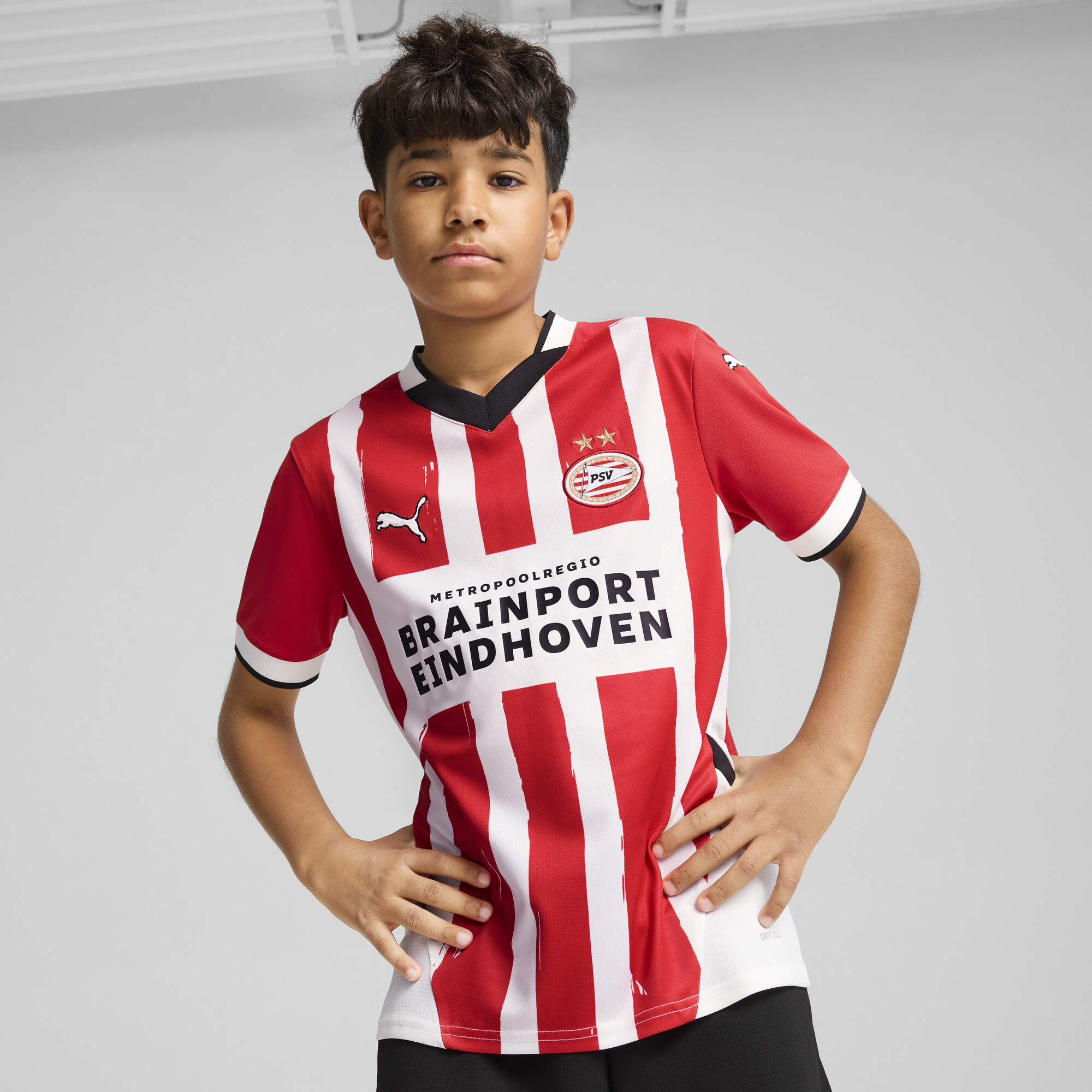 Puma PSV Eindhoven 24/25 Heimtrikot Teenager Für Für Kinder | Mit Print | Red/White | Größe: 9-10Y