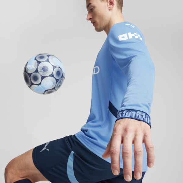 Manchester City 24/25 Home Long Sleeve Jersey Men, Team Light Blue-Marine Blue, large-ZAF