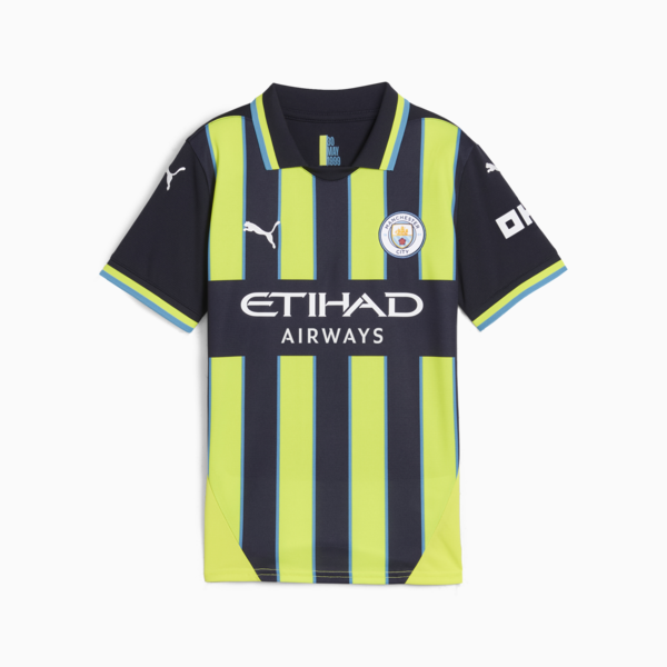 Manchester City 24/25 Away Jersey Youth, New Navy-Yellow Glow, large-ZAF