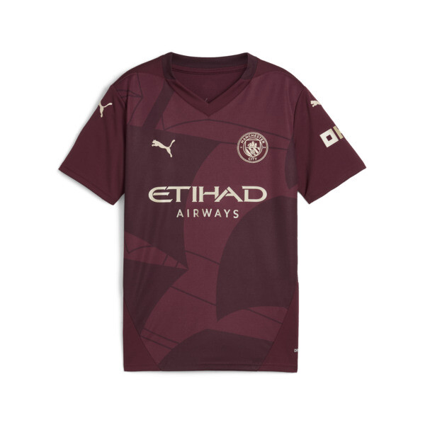 Manchester City 24/25 Third Jersey Youth, Dark Jasper, large-ZAF