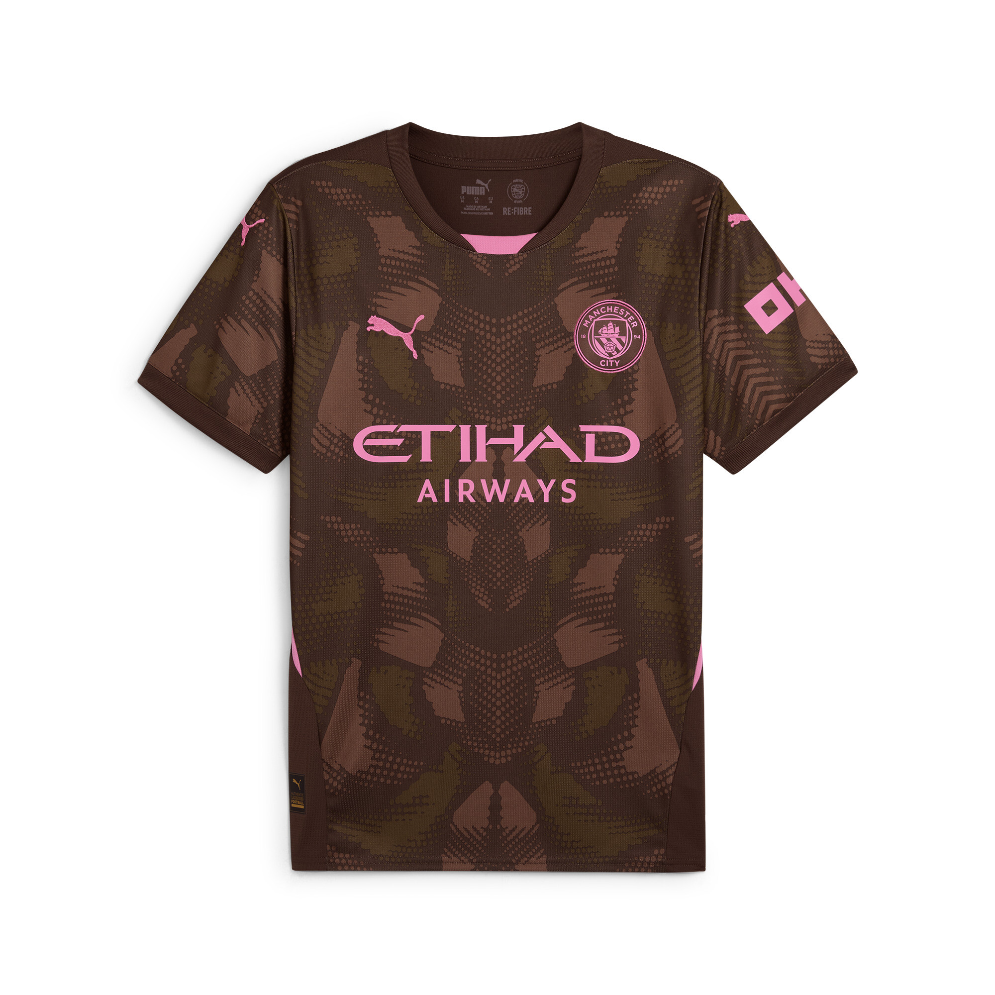 Puma Manchester City 24/25 Kurzärmliges Torwarttrikot Herren | Espresso Brown/Wild Willow | Größe: XXL