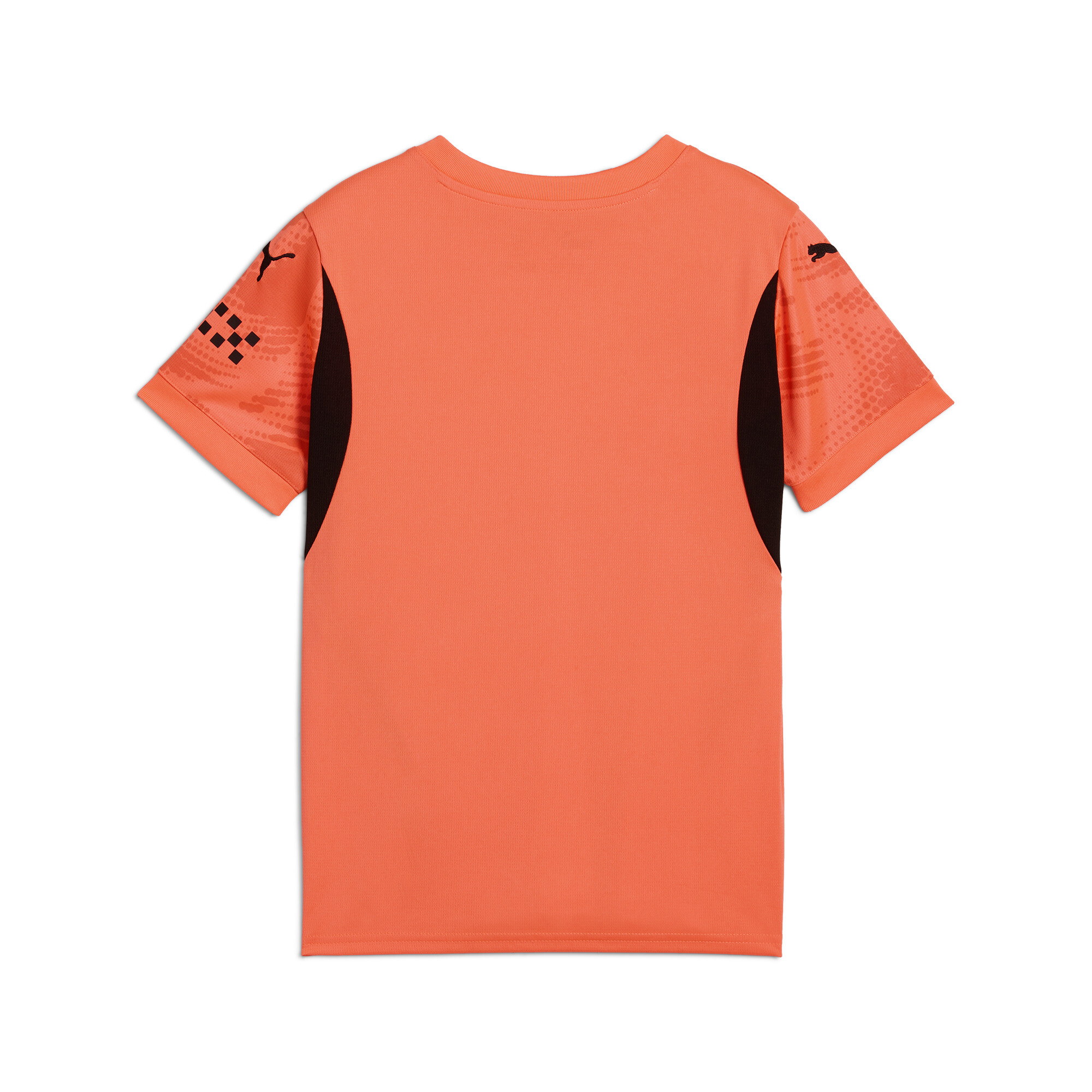 Puma Manchester City 24/25 Goalkeeper Short Sleeve Jersey Youth, Orange, Size 7-8Y, Clothing