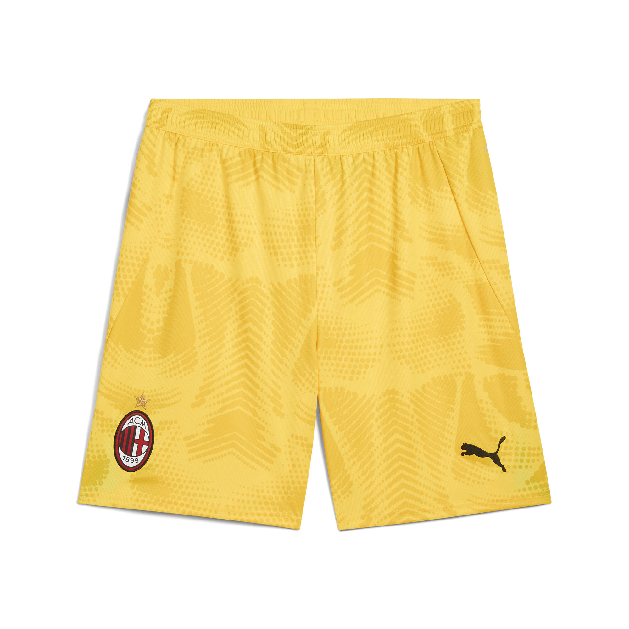 Puma AC Mailand 24/25 Torwartshorts Herren | Yellow Blaze/Pelé Yellow | Größe: S