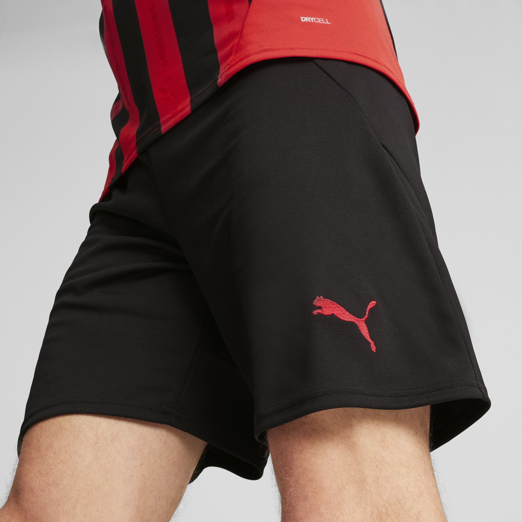 Men's Puma AC Milan 24/25 Shorts, Black, Size S, Clothing