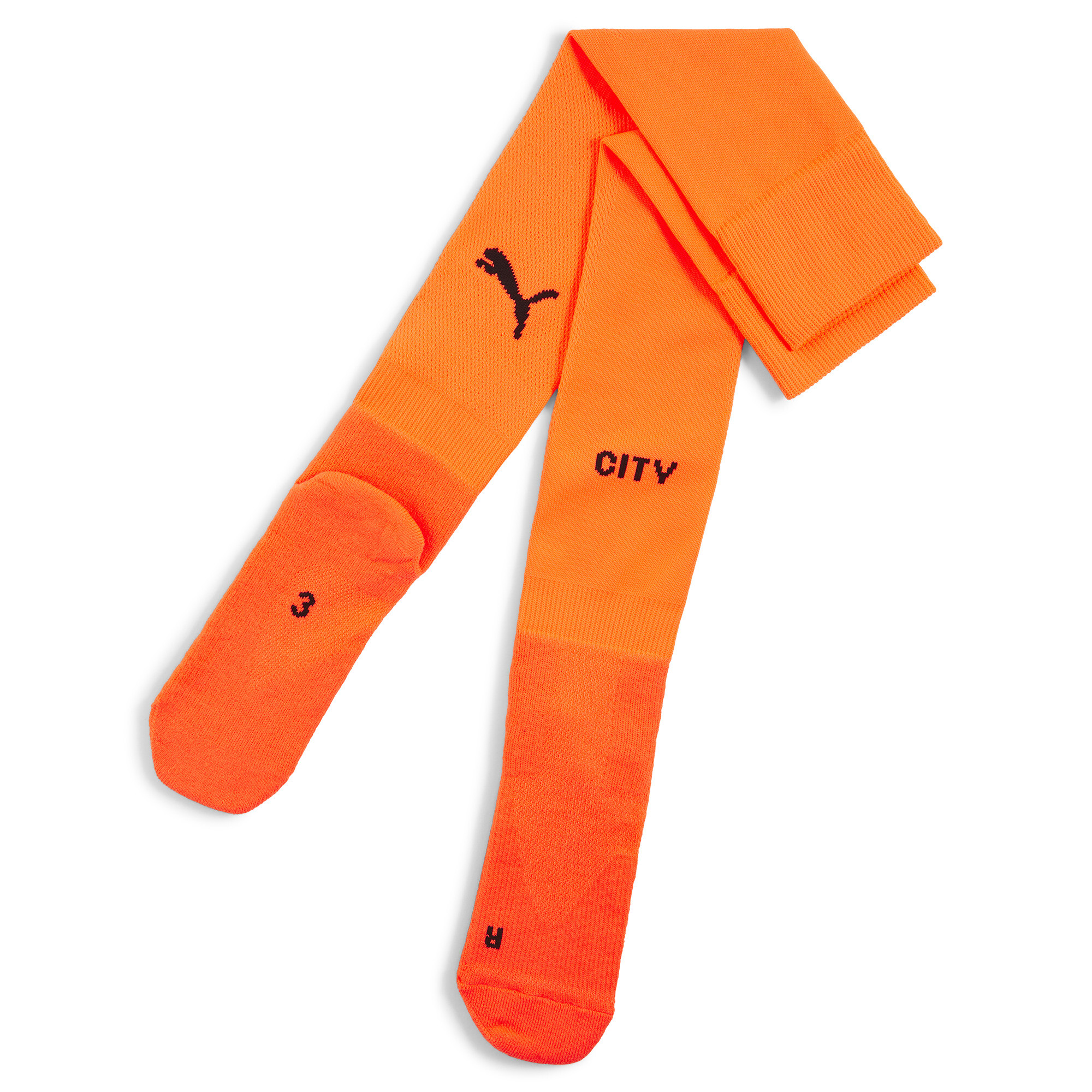 Men's Puma Manchester City Plain Socks, Orange, Size 35-38, Clothing