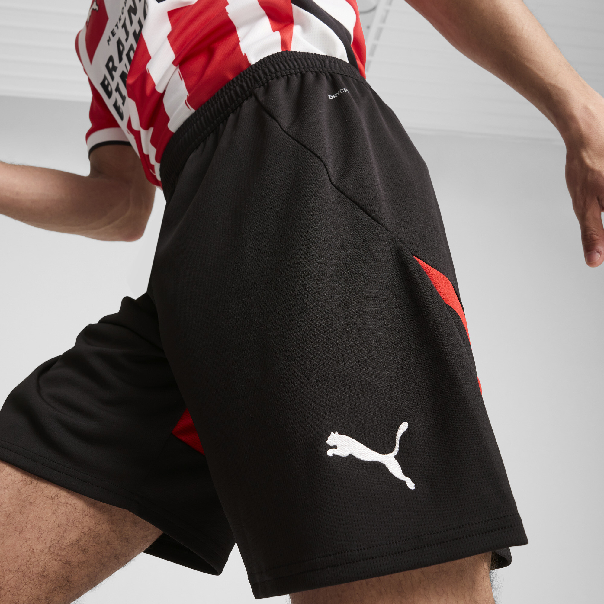 Men's Puma PSV Eindhoven Shorts, Black, Size XL, Sport