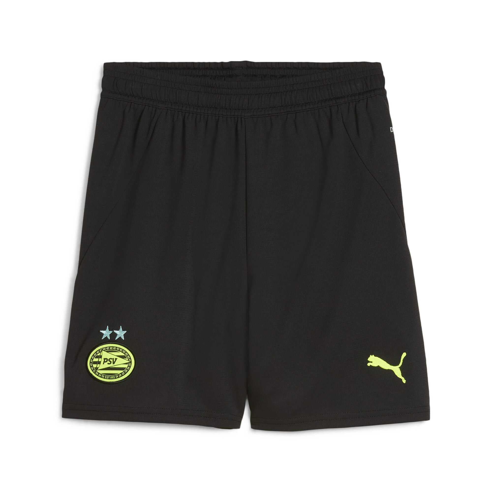 Puma PSV Eindhoven Shorts Teenager Für Für Kinder | Mit Plain | Black/Poison Pink | Größe: 15-16Y