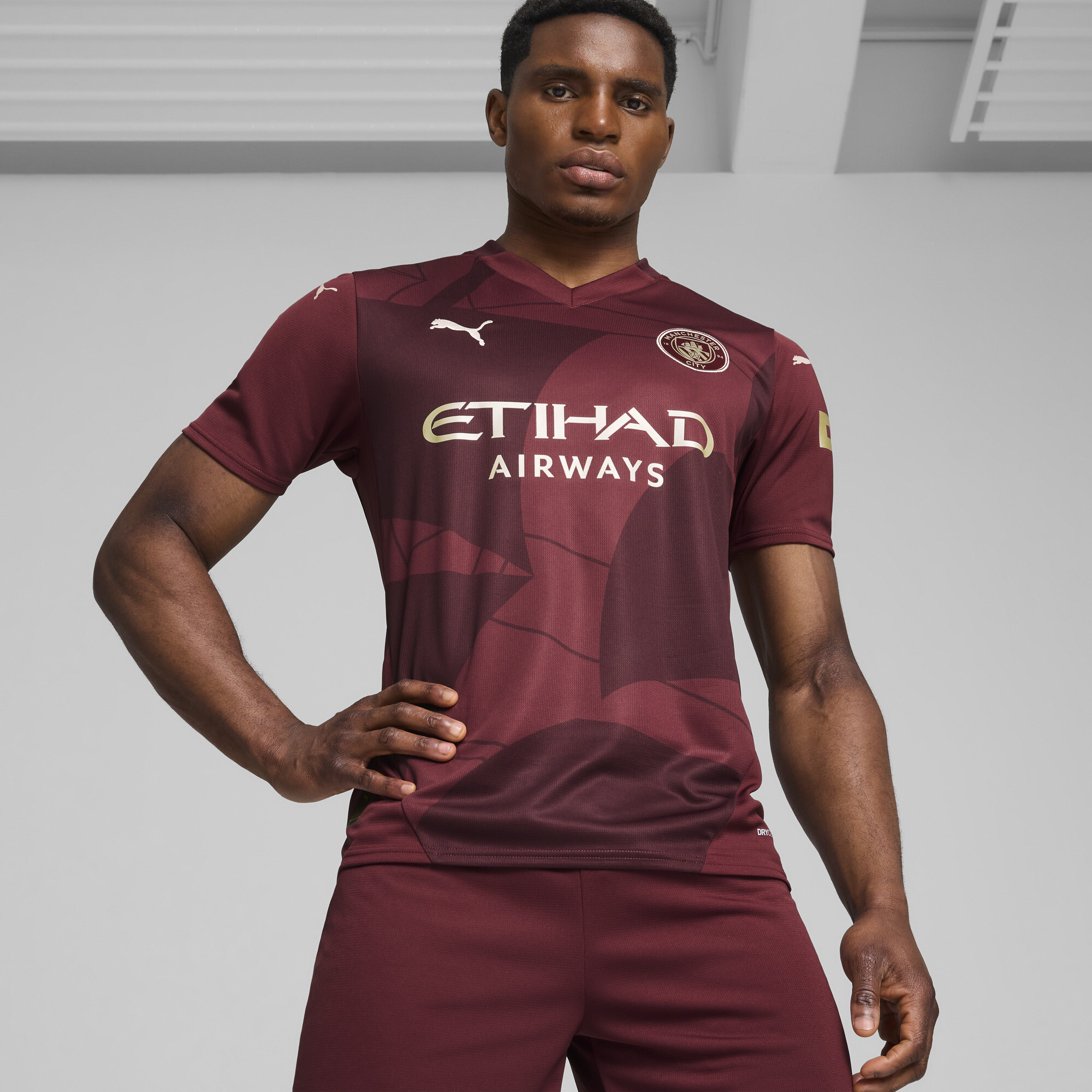 Футболка Manchester City 24/25 Third Jersey Men | Цвет: Красный