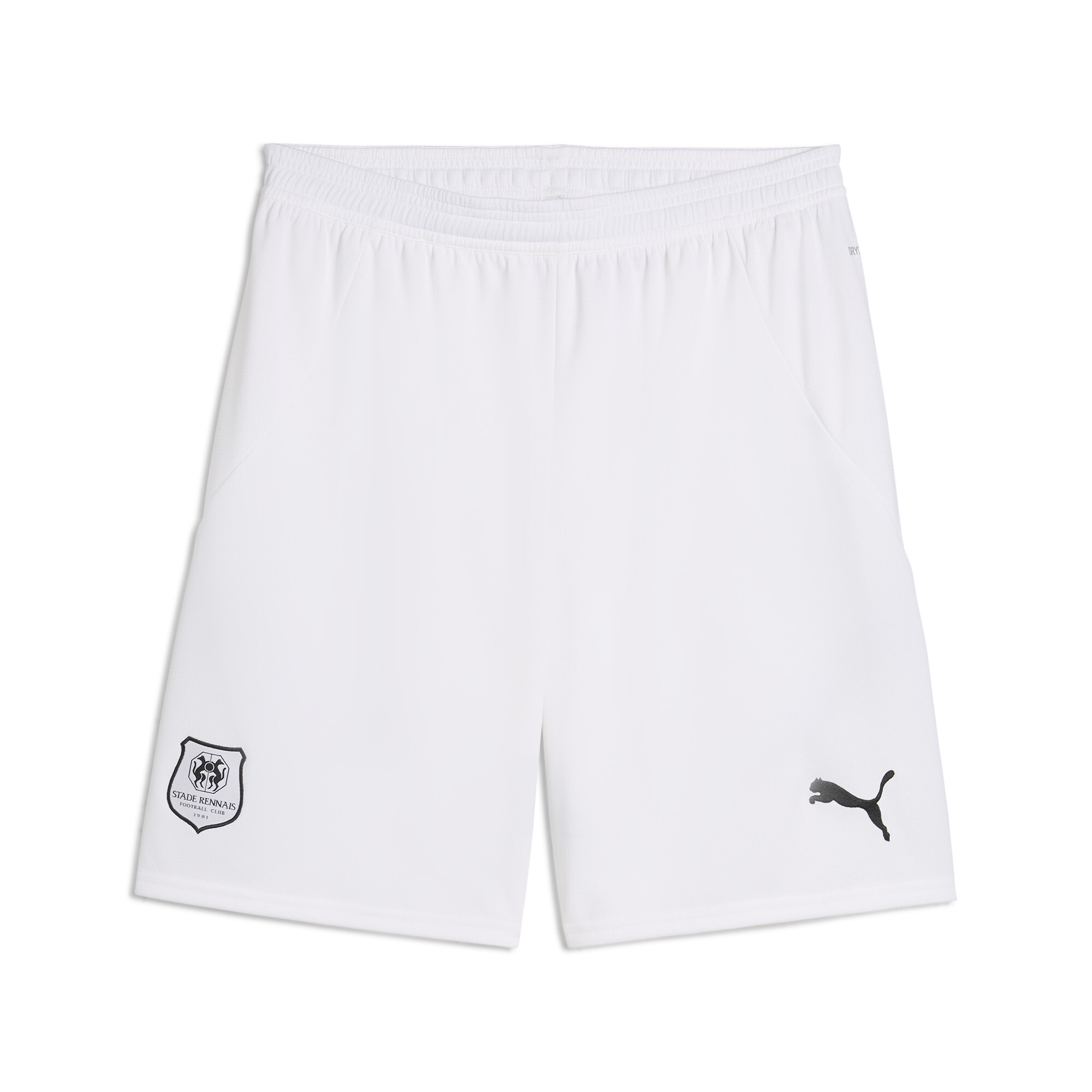 Puma Stade Rennais F.C. 24/25 Shorts Herren | Mit Plain | White/Black | Größe: L