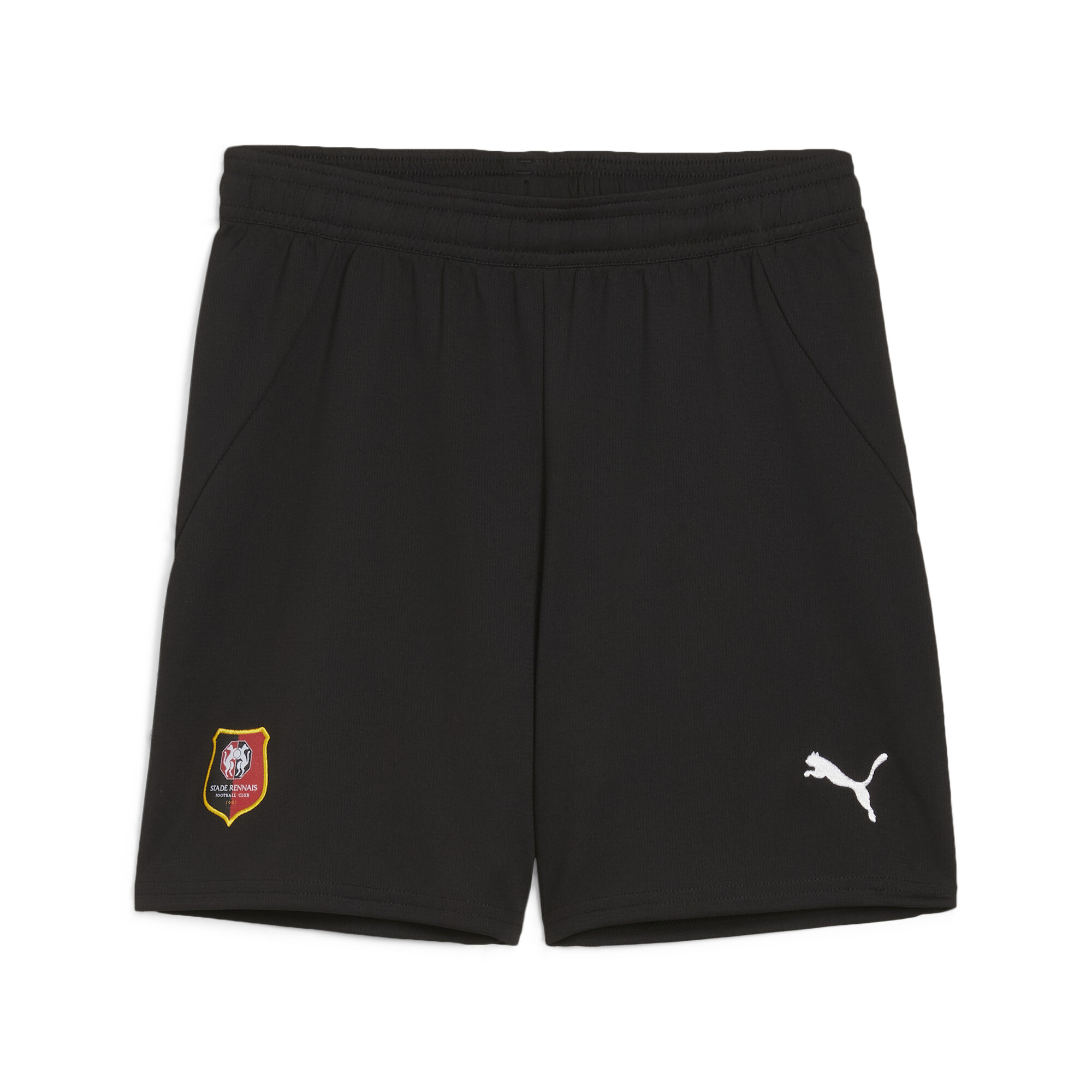 Puma Stade Rennais F.C. 24/25 Shorts Teenager Für Für Kinder | Mit Plain | Black | Größe: 5-6Y