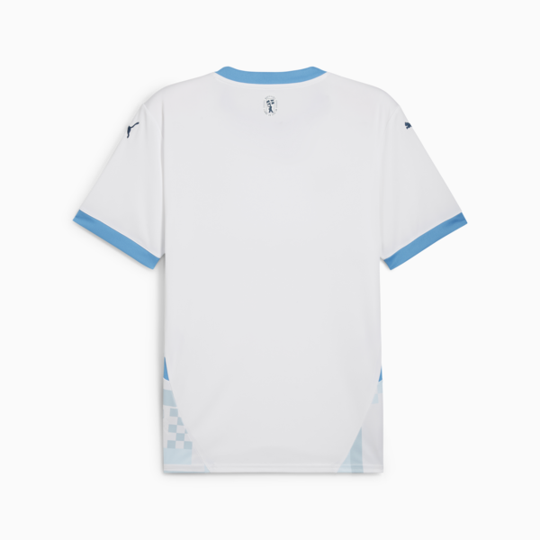 Olympique de Marseille 24/25 Home Jersey Men, PUMA White-Bleu Azur, large-MEX