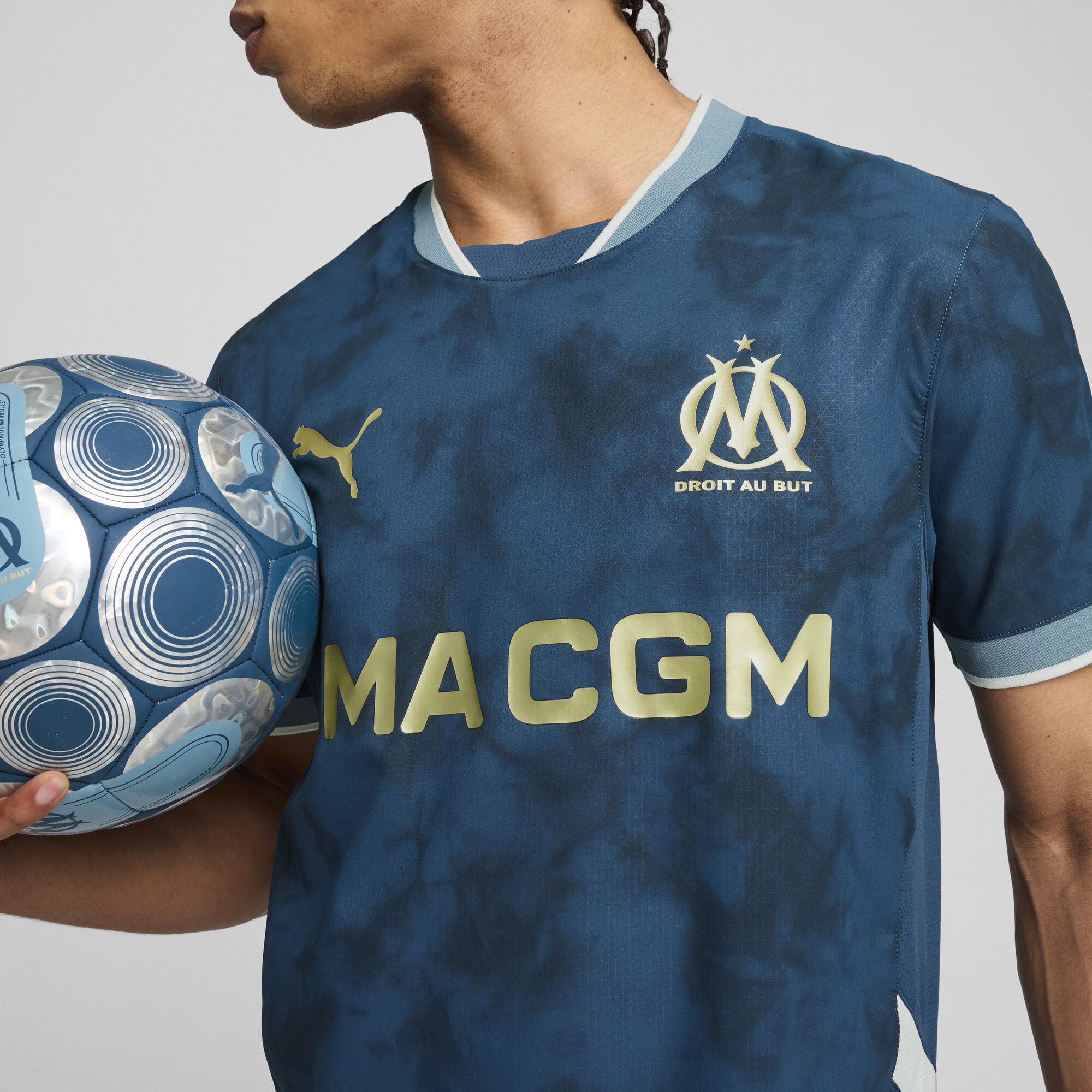 Maillot Authentic Away 24/25 Olympique De Marseille Homme