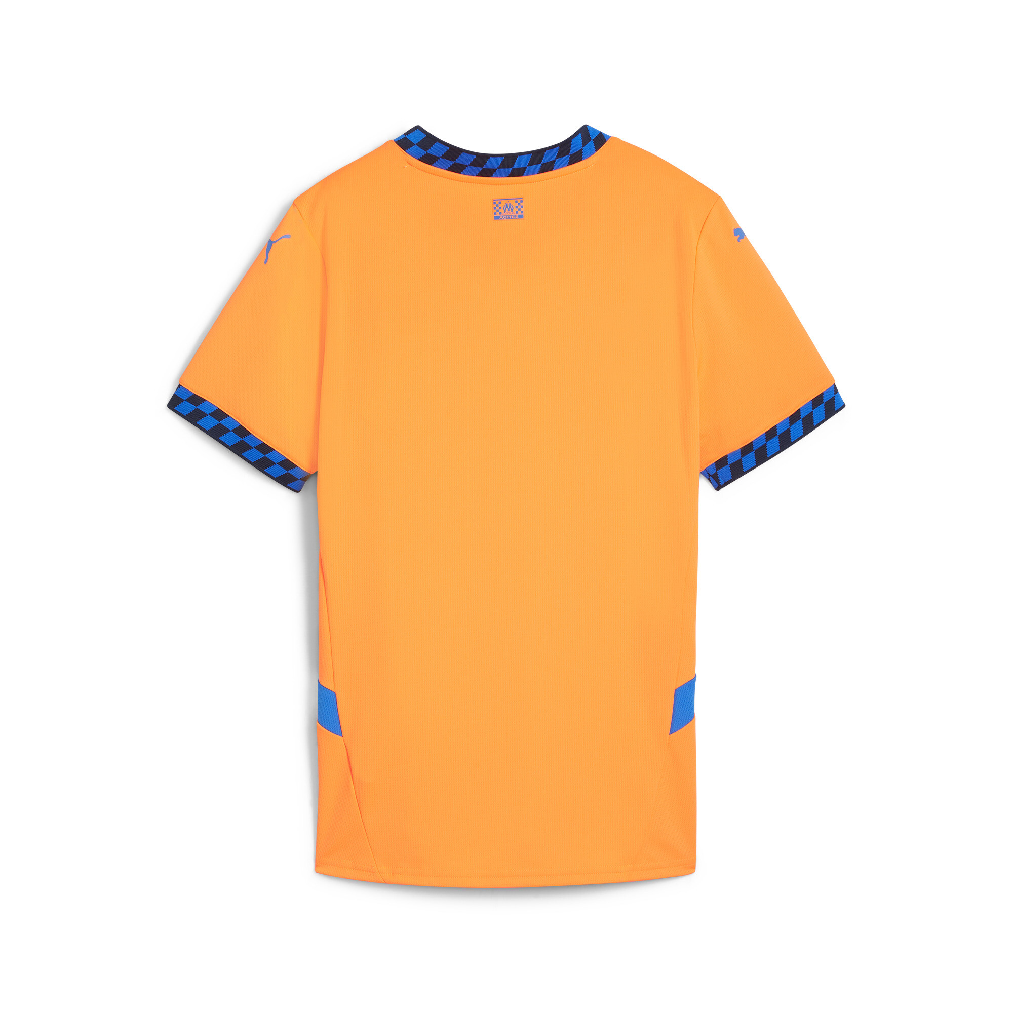 PUMA Olympique de Marseille 24/25 derde voetbalshirt voor Dames, Blauw/Oranje