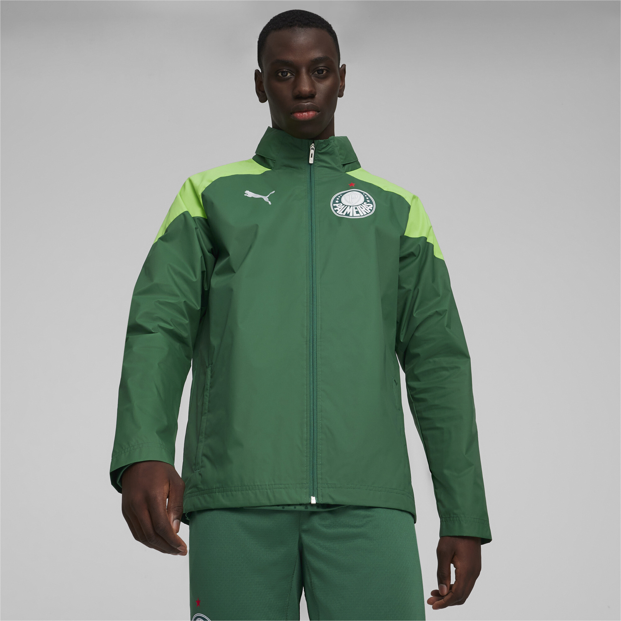 Jaqueta Treino All-Weather Palmeiras Masculina 2024 | | PUMA