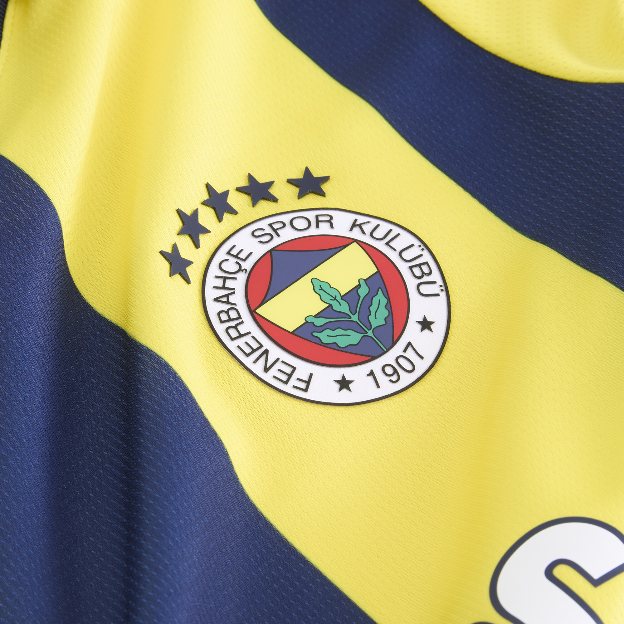 Men's Puma Fenerbahçe SK 24/25 Home Jersey, Yellow, Size L, Clothing