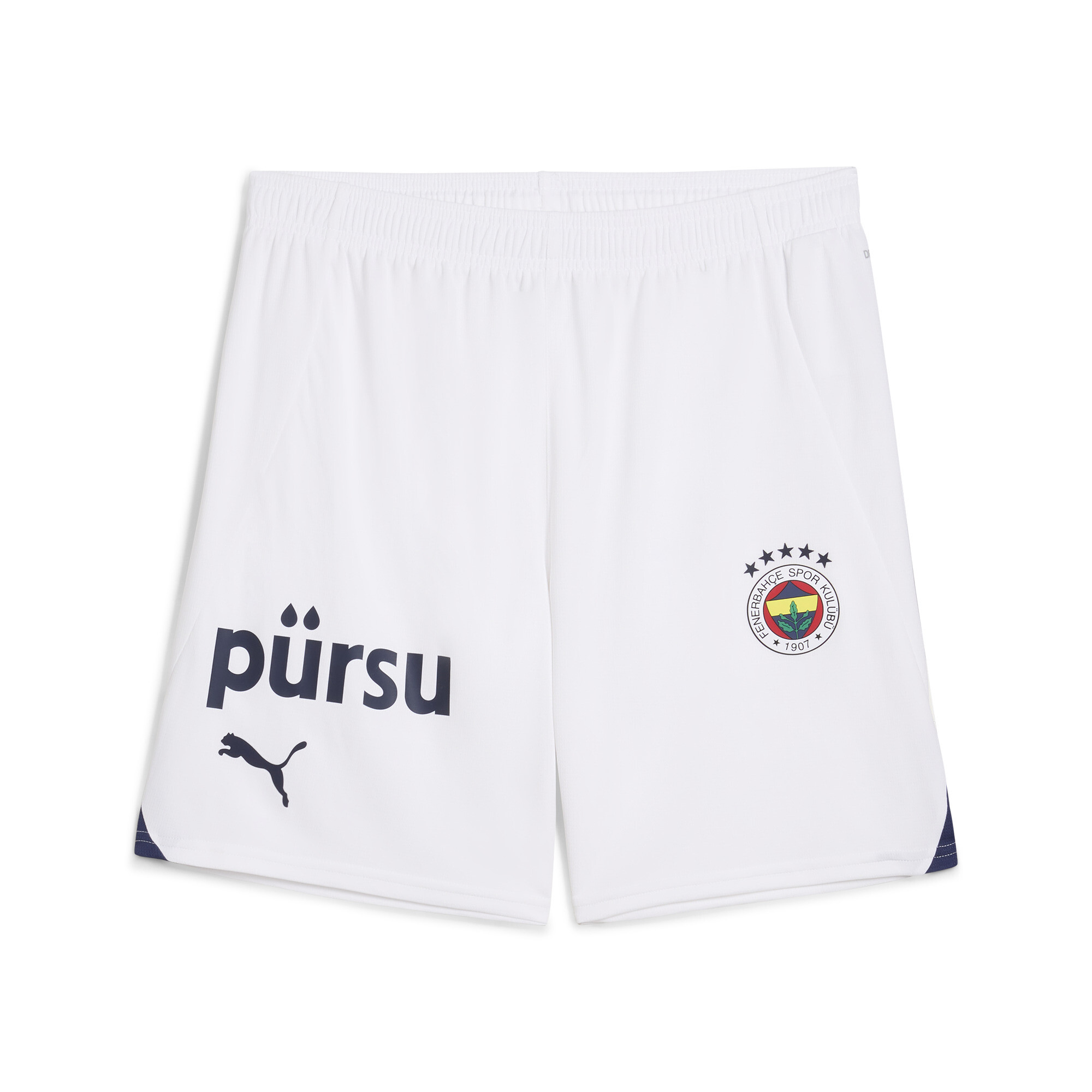 Puma Fenerbahçe SK 24/25 Shorts Herren | Mit Plain | White/Blue Violet | Größe: XXL