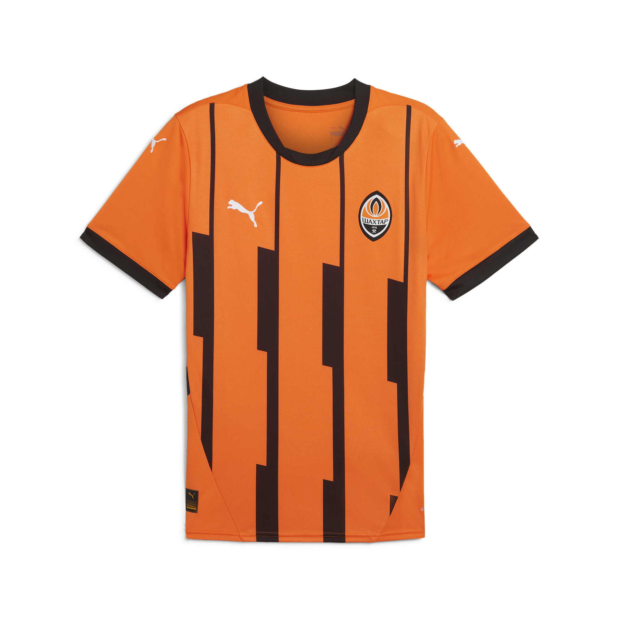 Puma FC Shakhtar Donetsk 24/25 Heimtrikot Herren | Mit Striped | Rickie Orange/Black | Größe: 3XL