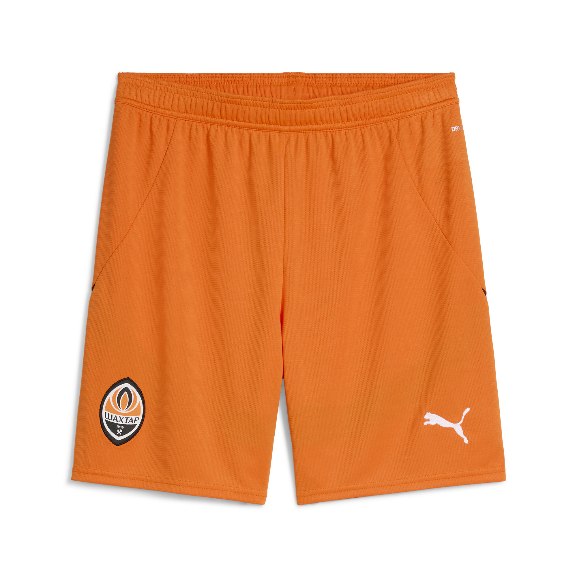 Puma FC Shakhtar Donetsk 24/25 Shorts Herren | Mit Plain | Rickie Orange/Black | Größe: M