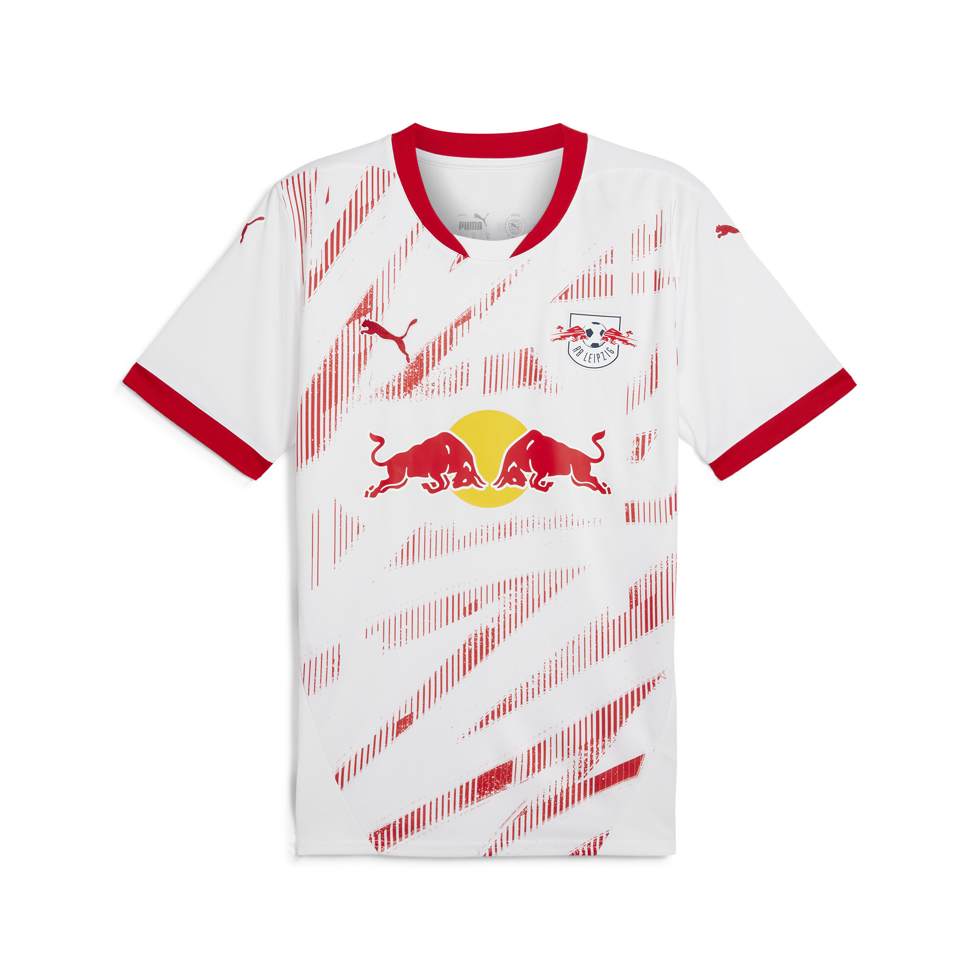 Men's PUMA RB Leipzig 24/25 Home Jersey Men In White, Size Large, Polyester