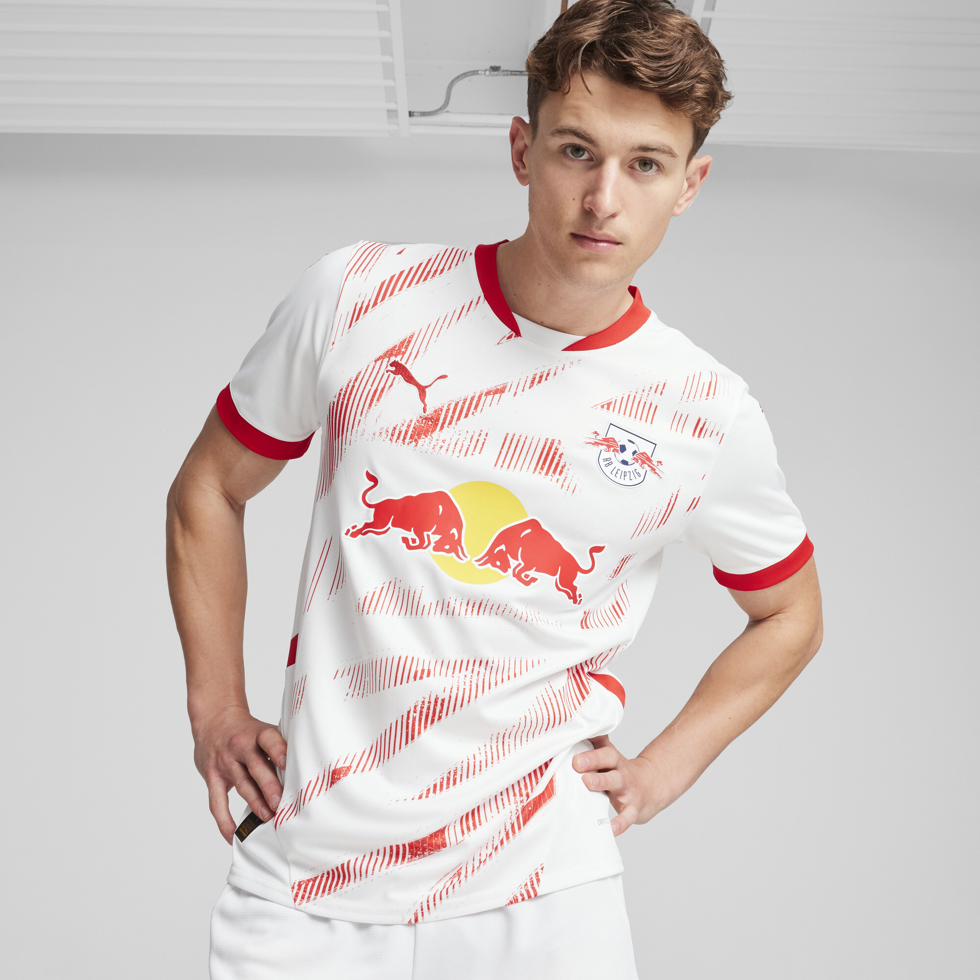Camisa RB Leipzig 24/25 HOME Torcedor Masculina | white | PUMA