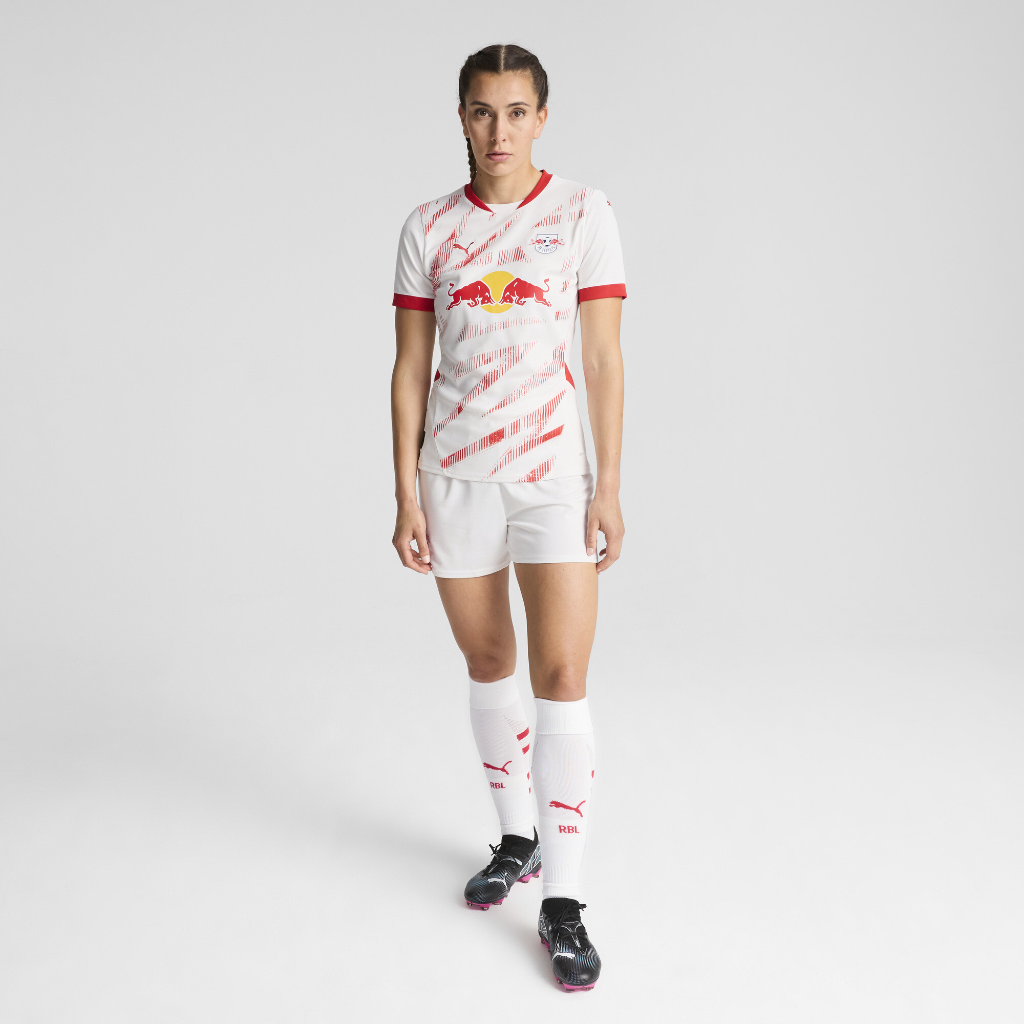 RB Leipzig 24/25 thuisshirt voor Dames, Rood/Wit, Maat S | PUMA