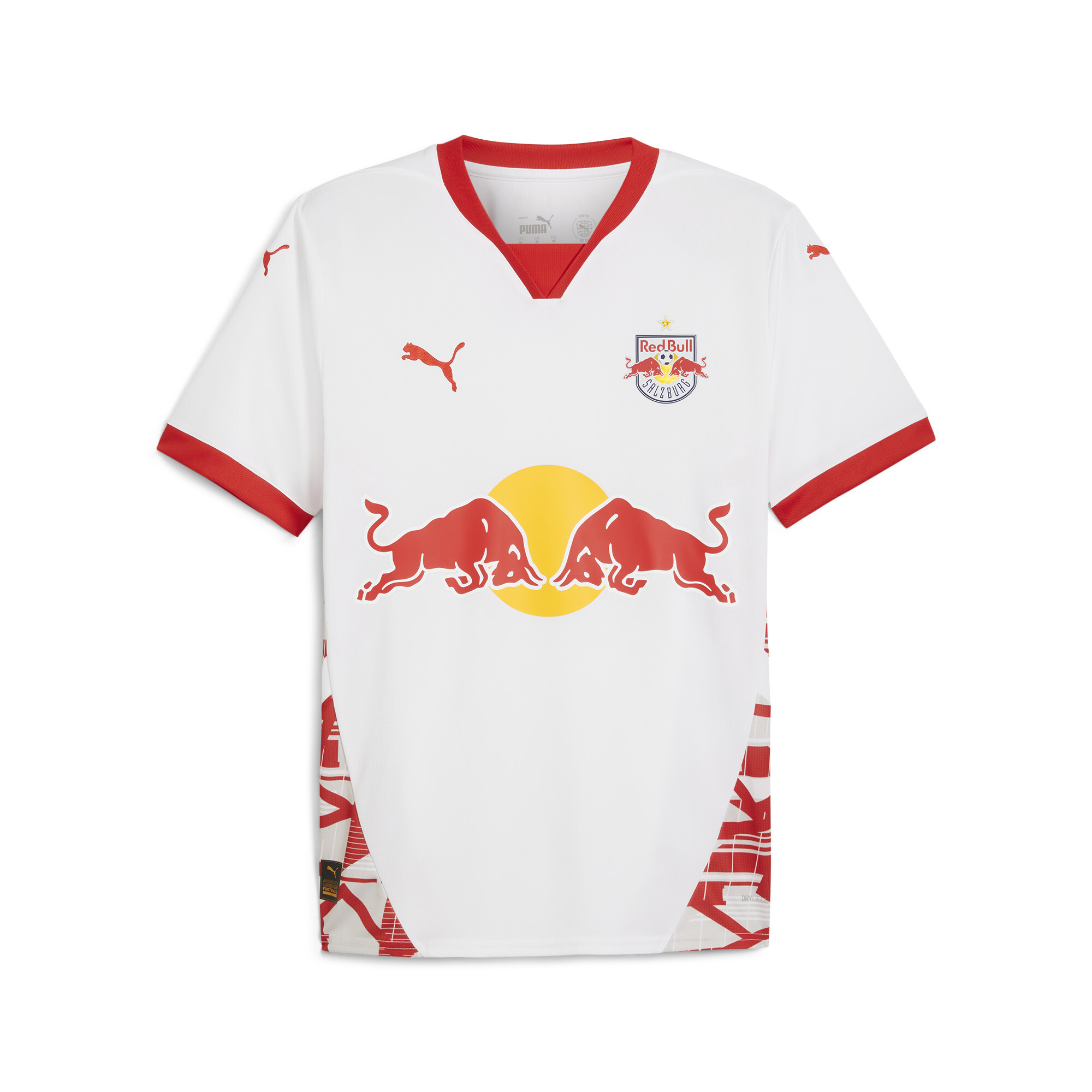 Men's Puma FC Red Bull Salzburg 24/25 Home Jersey, White, Size 3XL, Sport