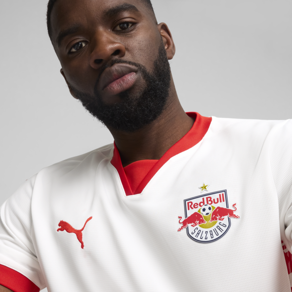 FC Red Bull Salzburg 24/25 Home Jersey Men, PUMA White-PUMA Red, large-MEX