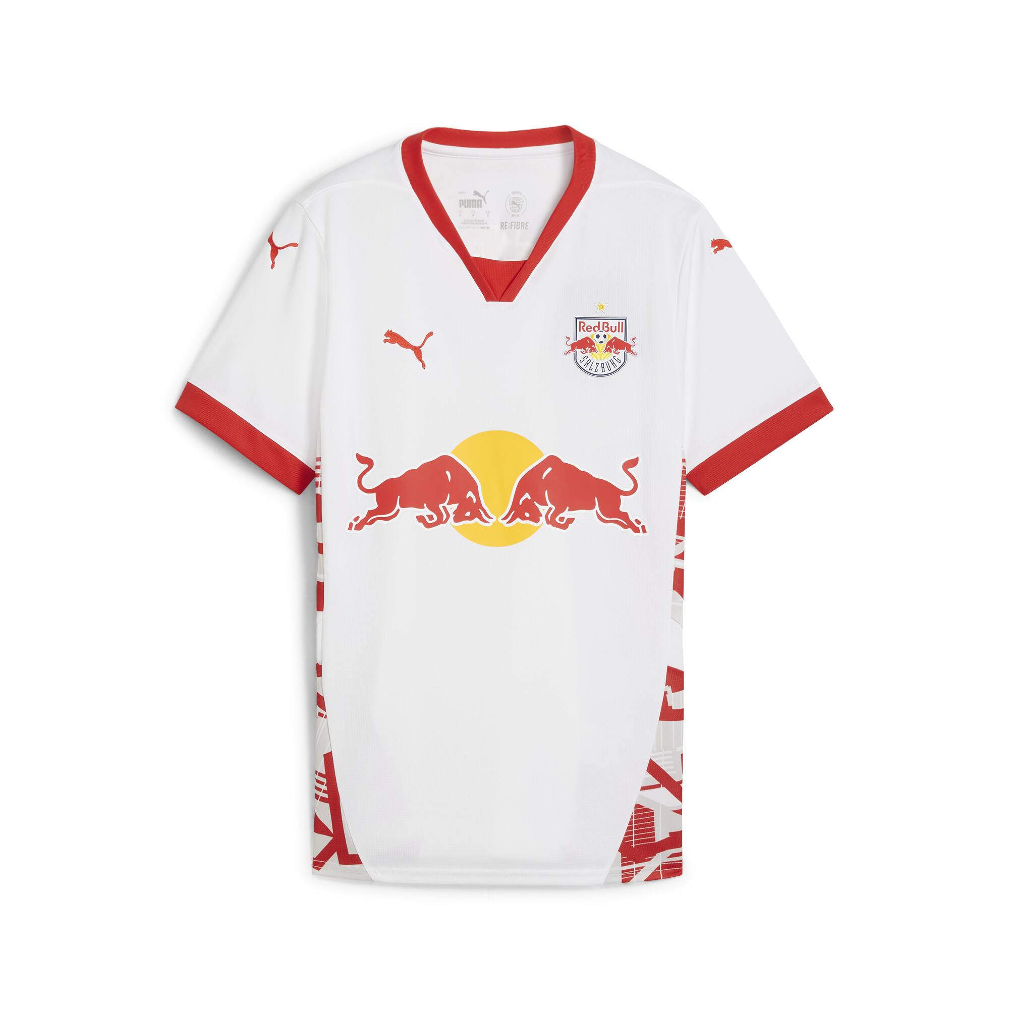 Women's Puma FC Red Bull Salzburg 24/25 Home Jersey, White, Size XXS, Sport