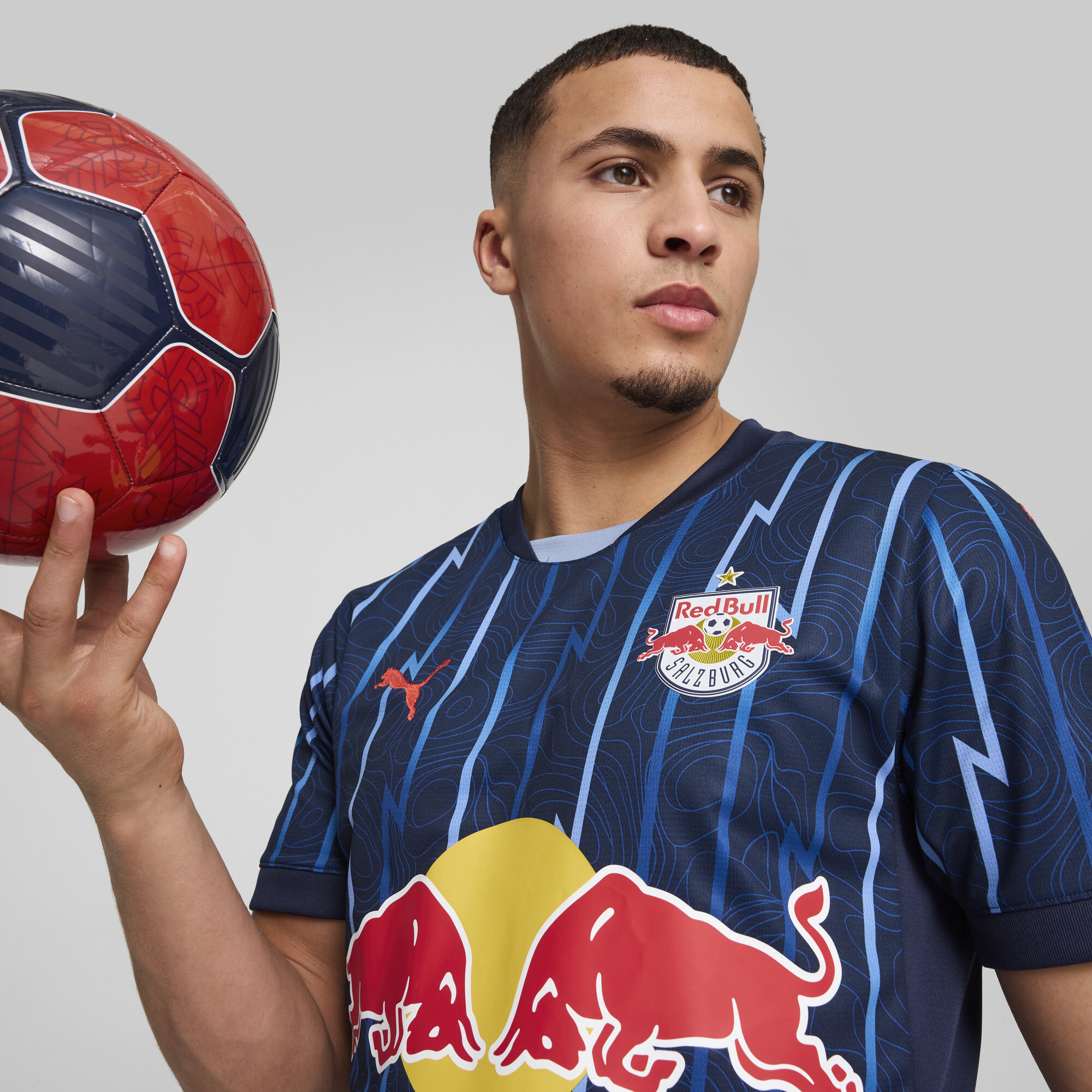 Męska Koszulka Wyjazdowa FC Red Bull Salzburg 24/25