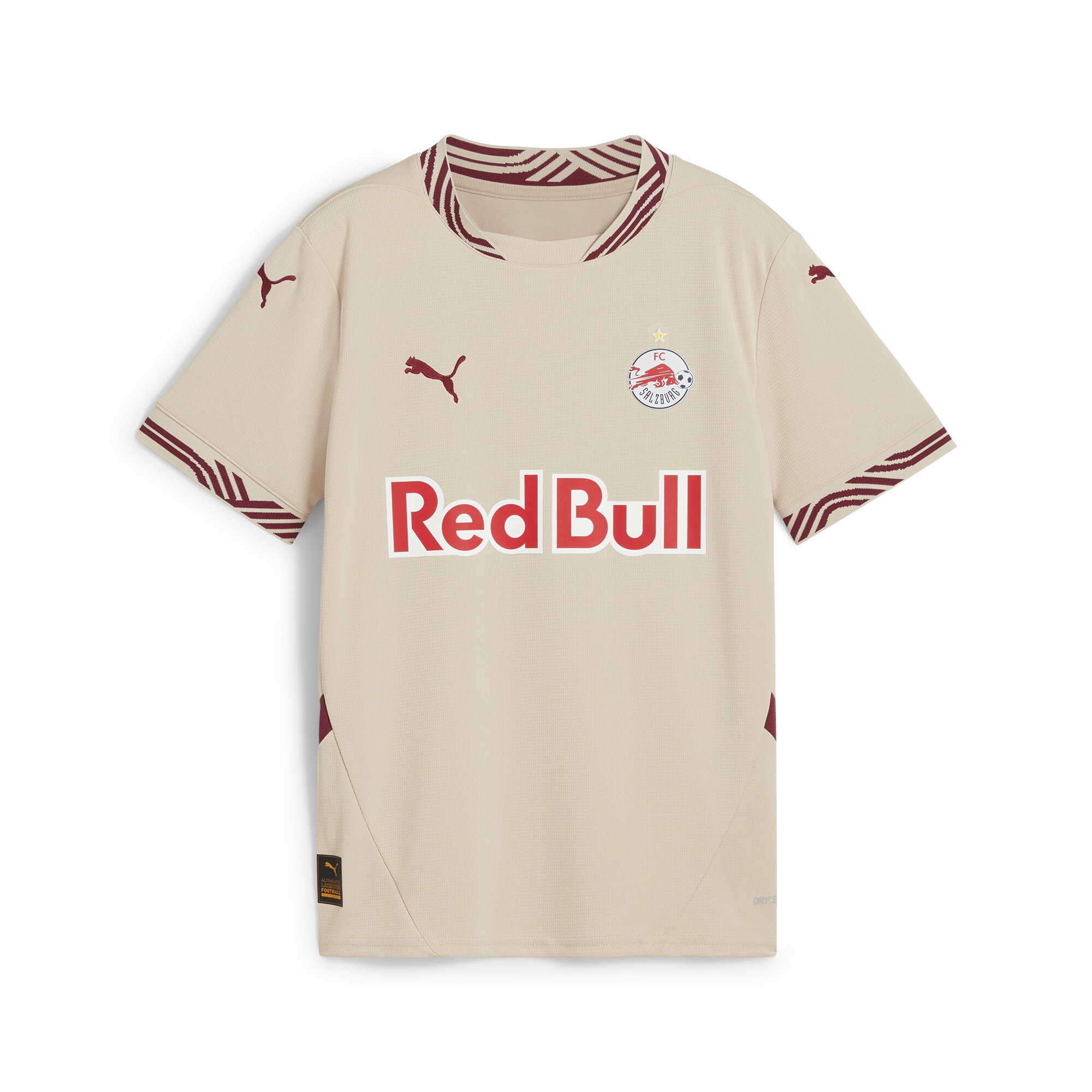 Puma FC Red Bull Salzburg 24/25 International Jersey Youth, Beige, Size 15-16Y, Clothing