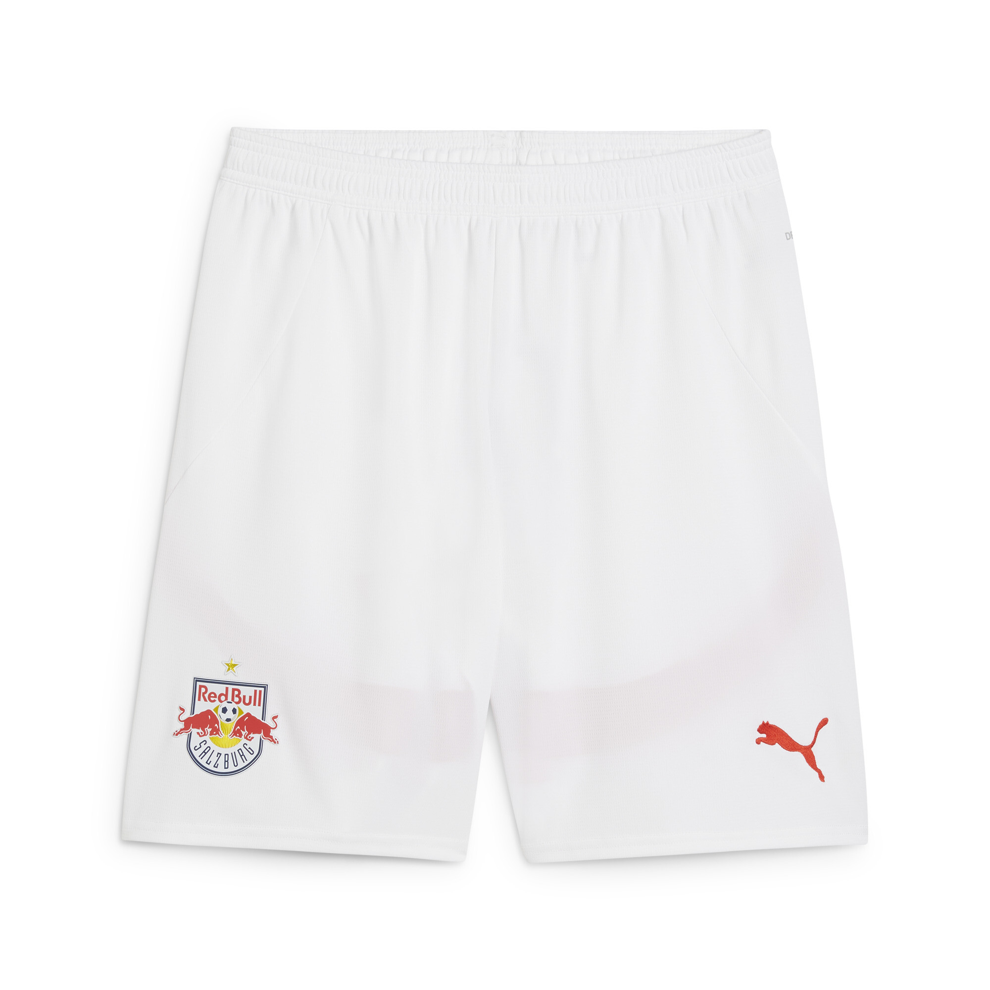 Puma FC Red Bull Salzburg 24/25 Shorts Herren | Mit Plain | White/Red | Größe: XL