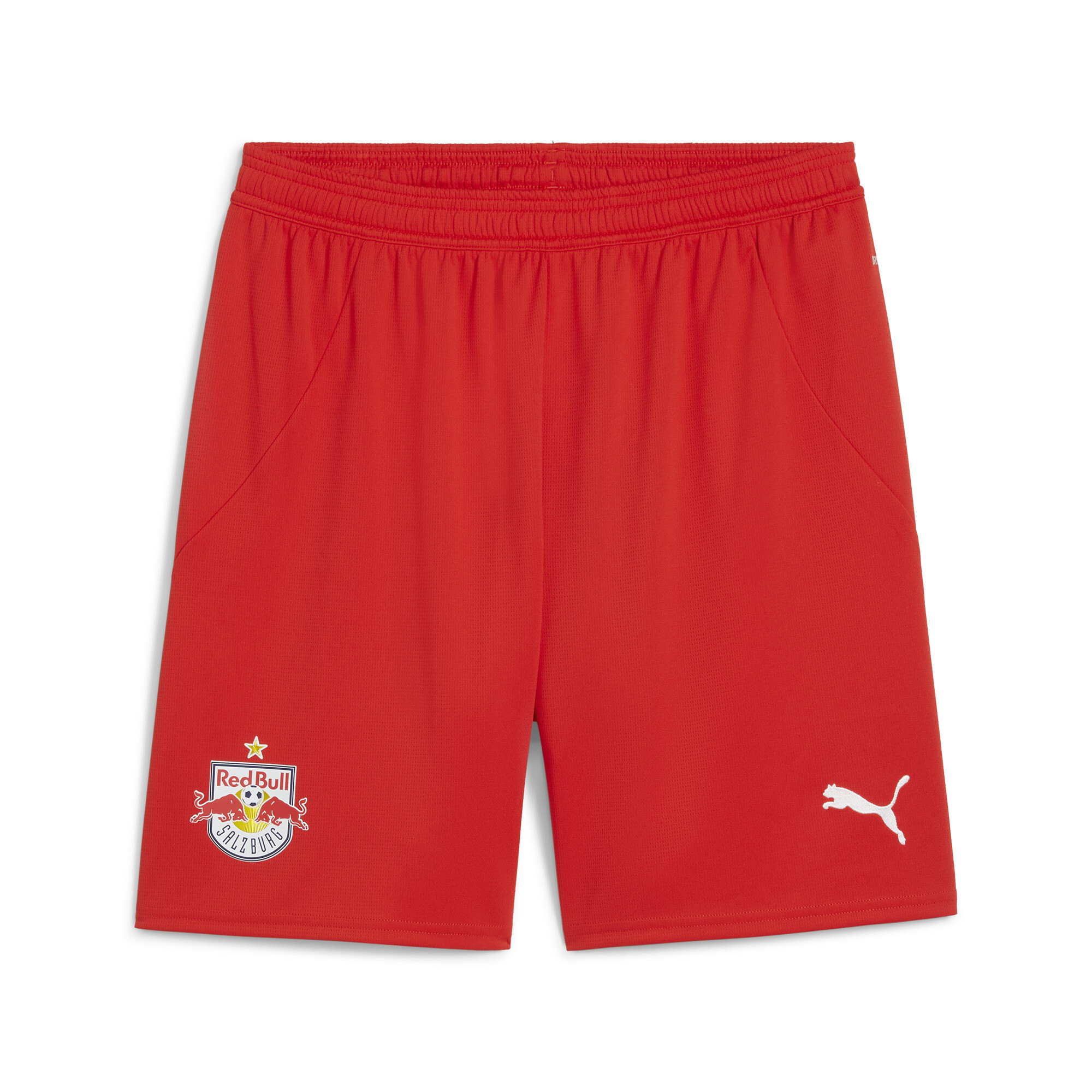 Puma FC Red Bull Salzburg 24/25 Shorts Herren | Mit Plain | Red/White | Größe: L