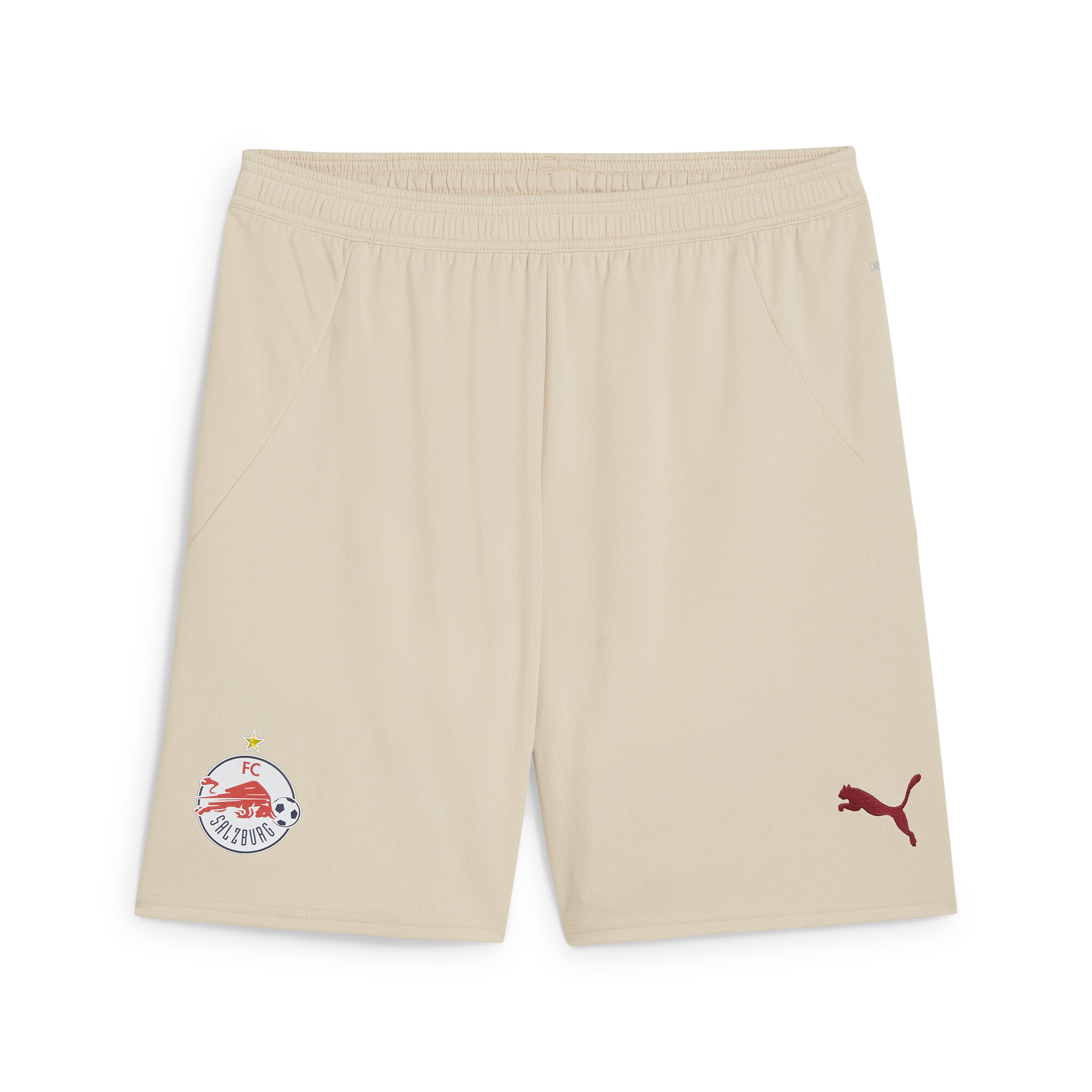 Men's Puma FC Red Bull Salzburg 24/25 Shorts, Beige, Size S, Sport